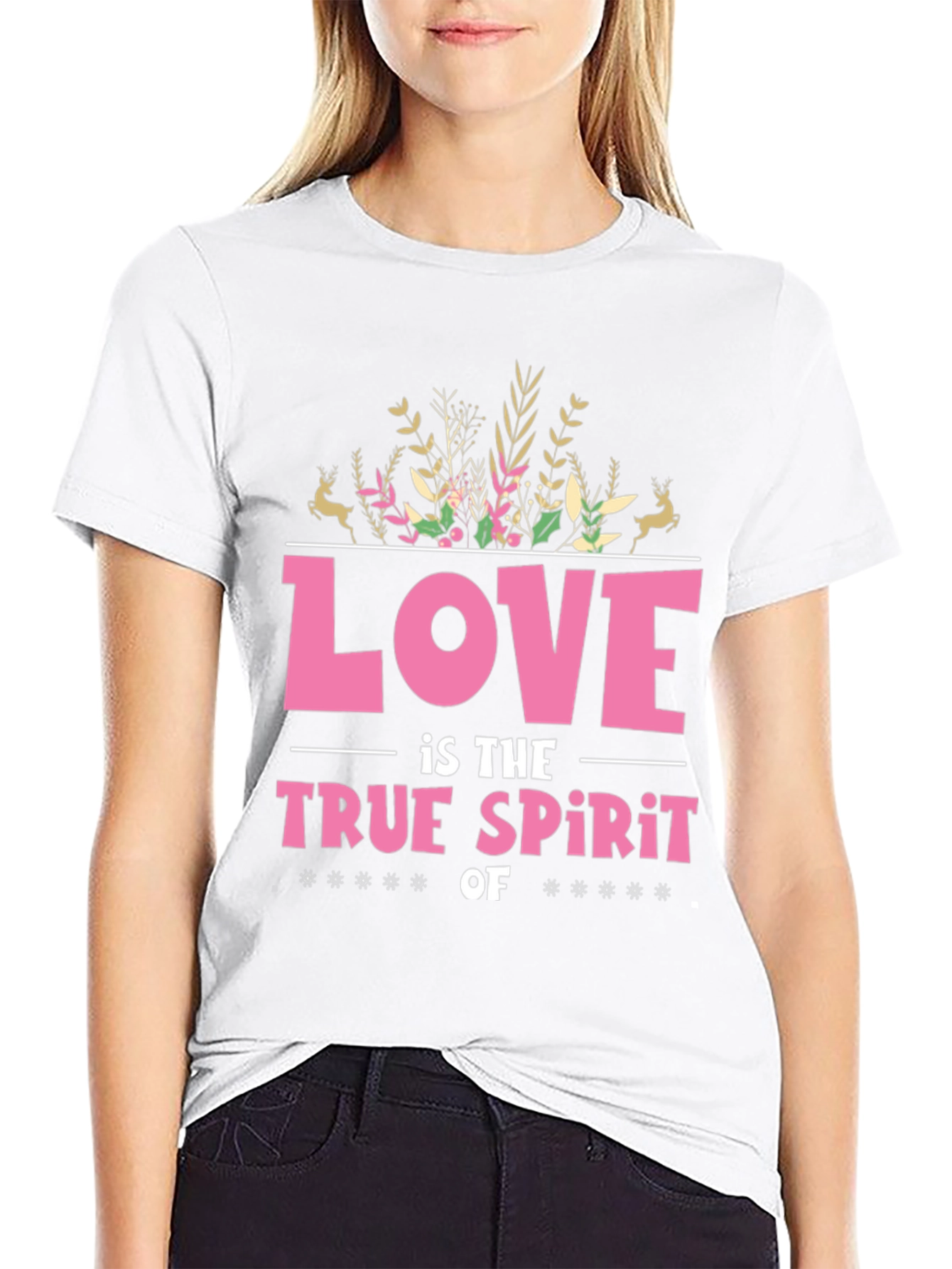 Love is the True Spirit Graphic Tee