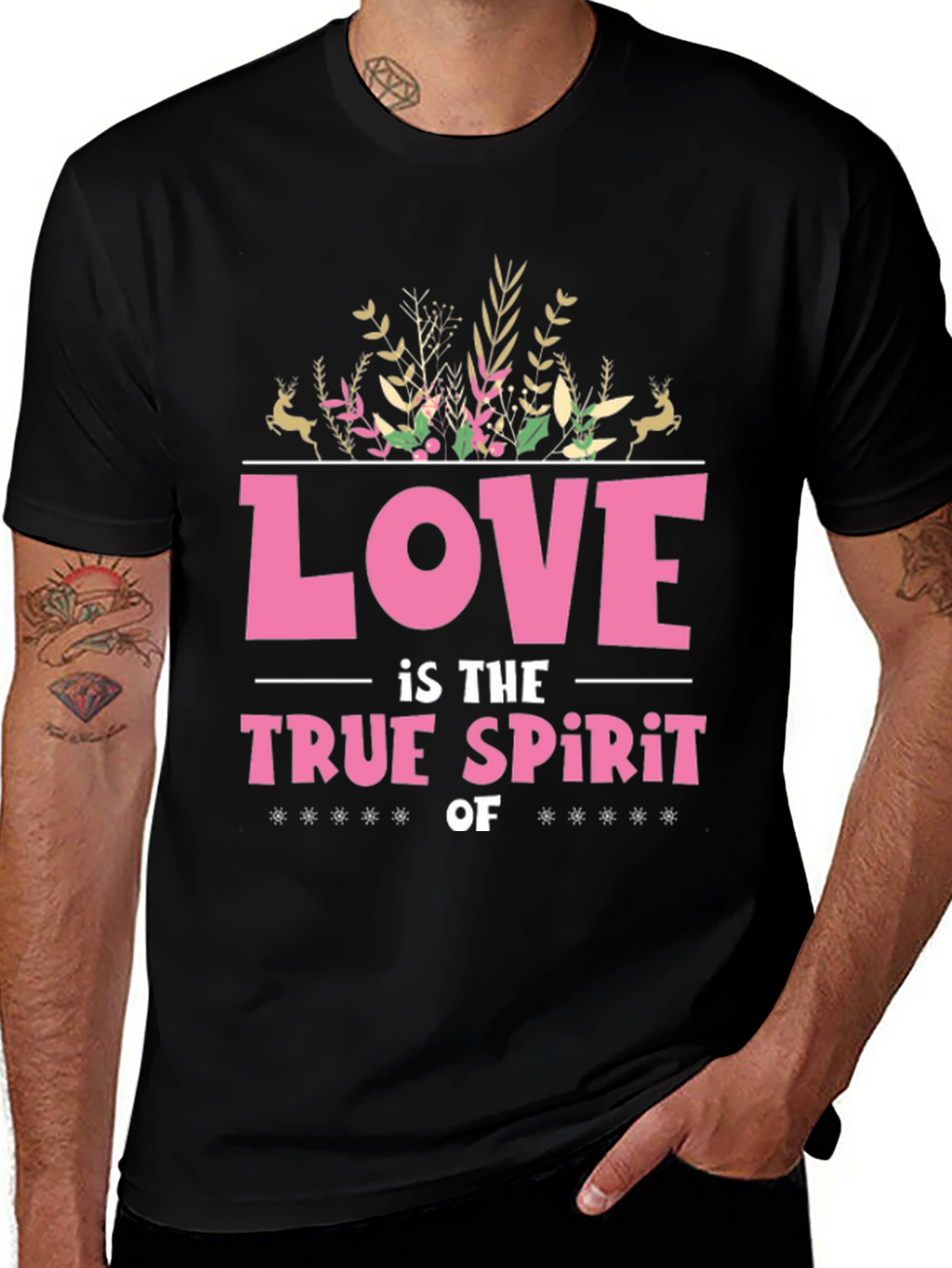 Love is the True Spirit Graphic Tee