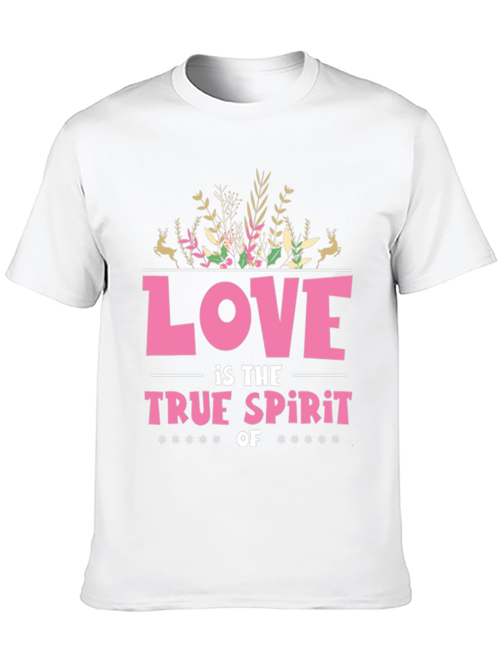 Love is the True Spirit Graphic Tee