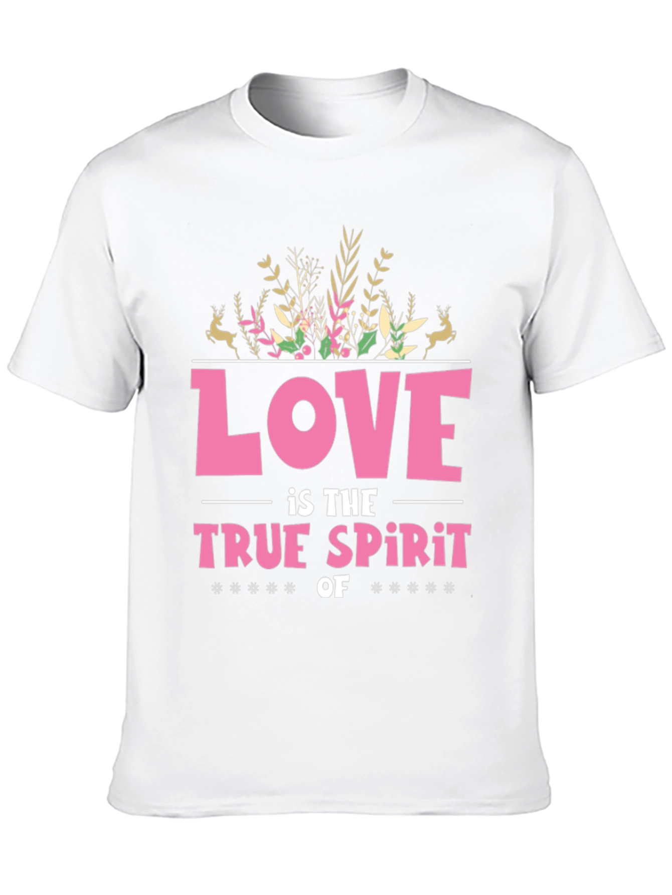 Love is the True Spirit Graphic Tee