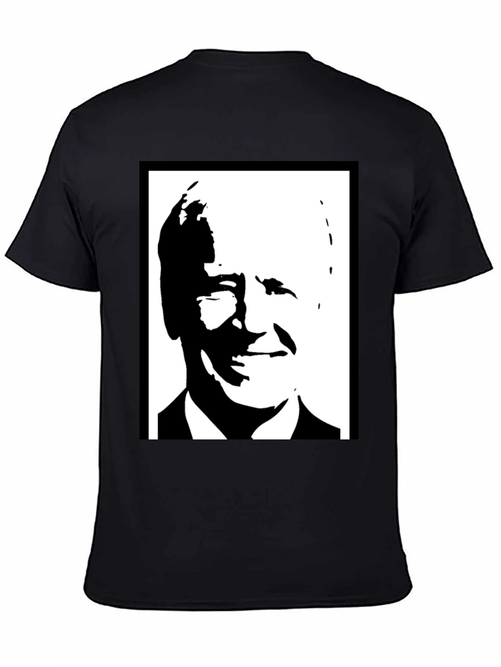 Biden Portrait Black T-Shirt