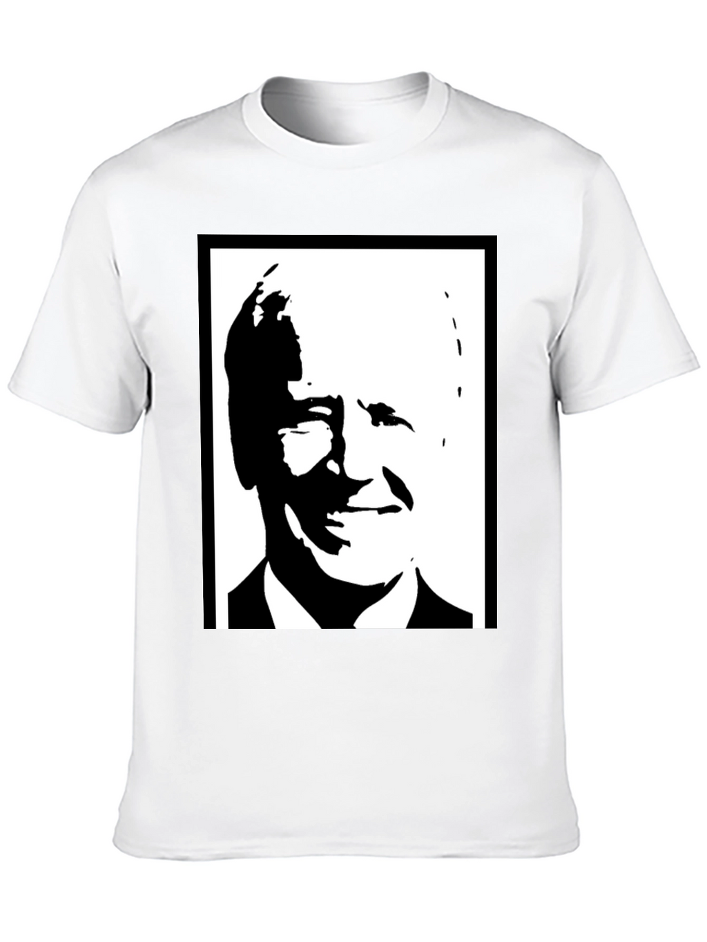 Biden Portrait Black T-Shirt
