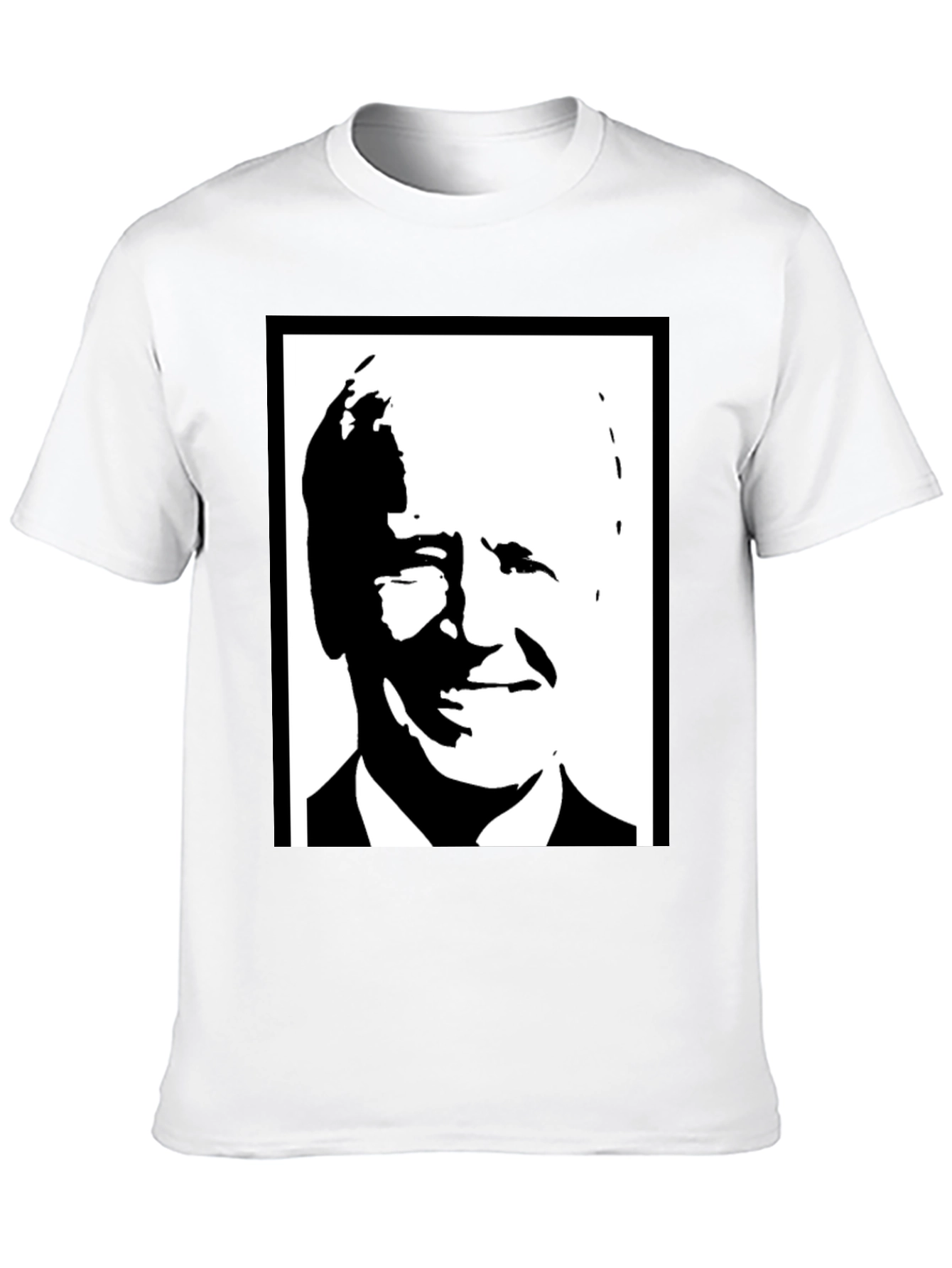 Biden Portrait Black T-Shirt