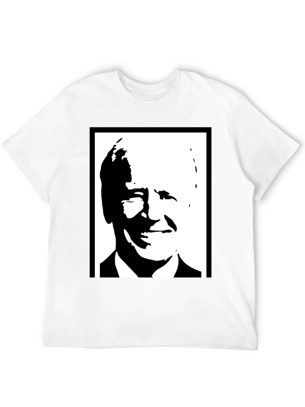 Biden Portrait Black T-Shirt