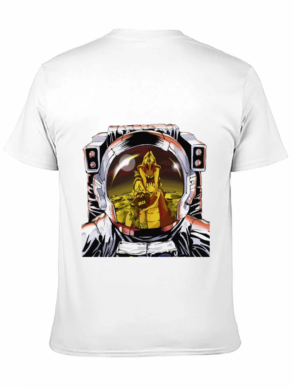 Astronaut Reflective Print Graphic Tee