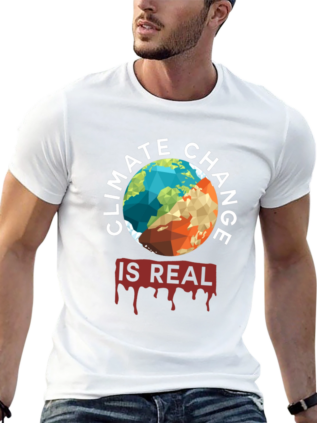 Climate Change Awareness Graphic T-Shirt
