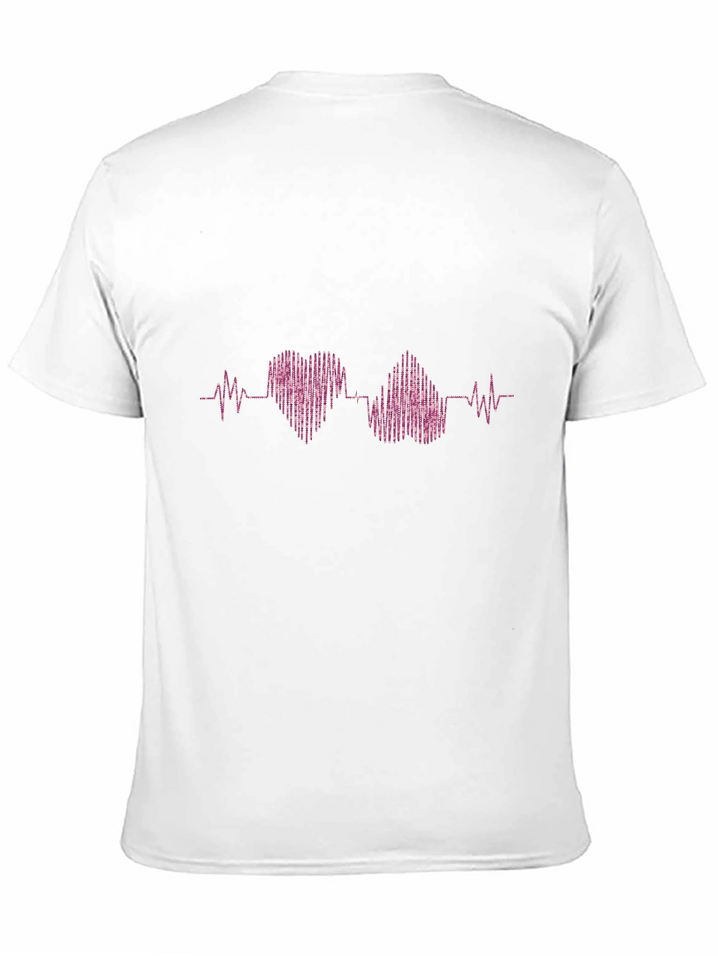Heartbeat Love Graphic Tee - Black