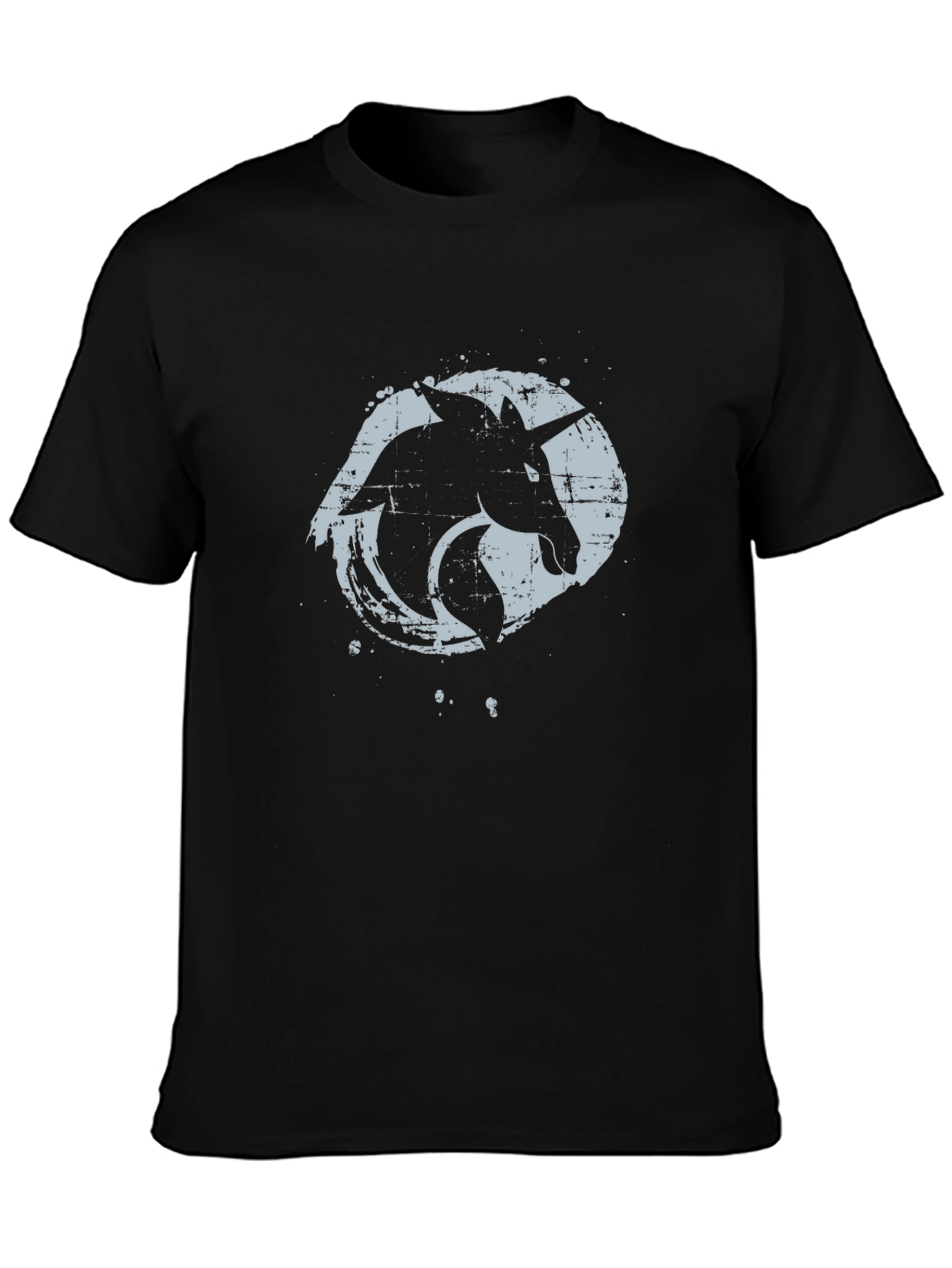 Unicorn Graphic Tee - Grunge Style