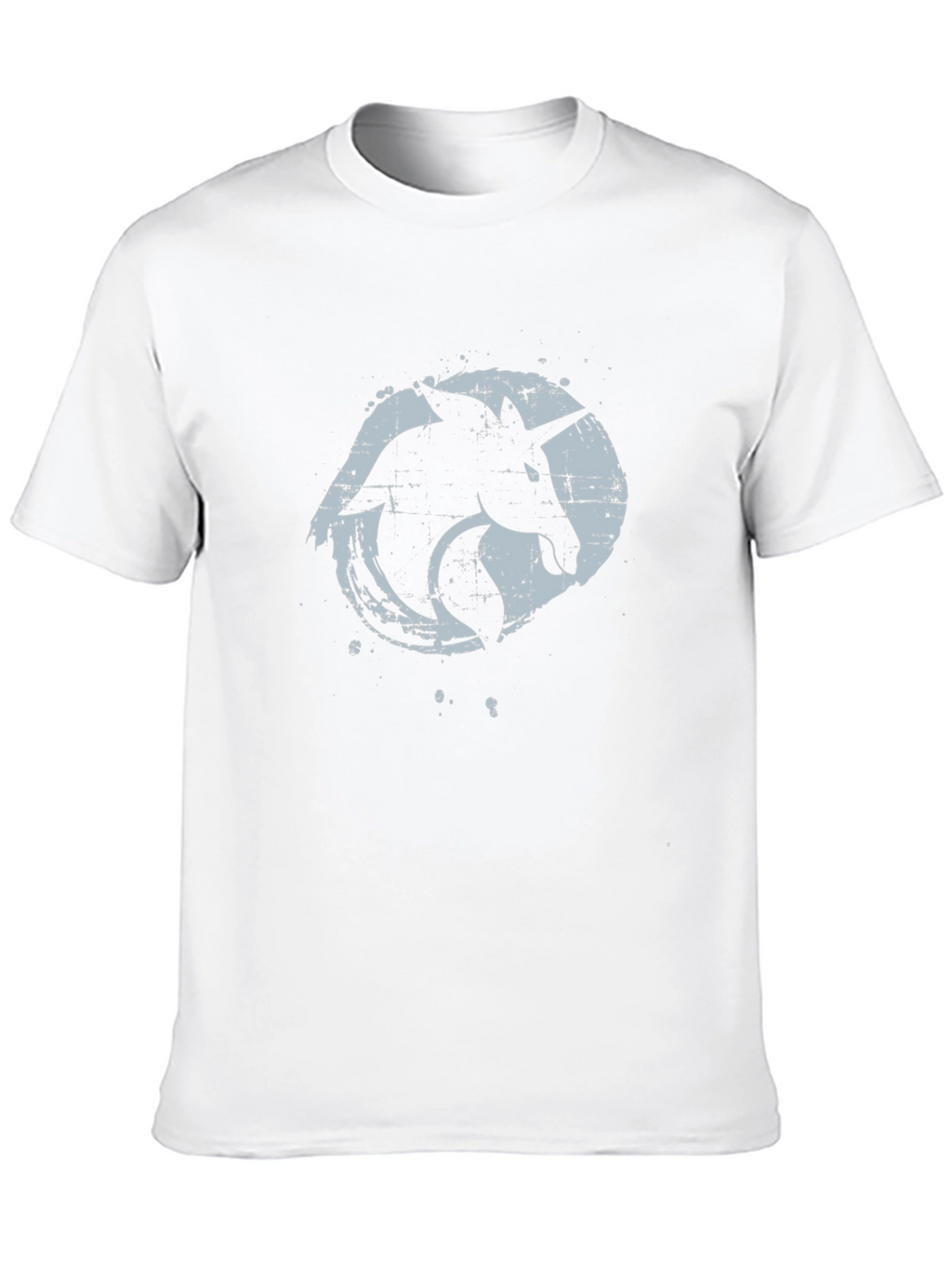 Unicorn Graphic Tee - Grunge Style