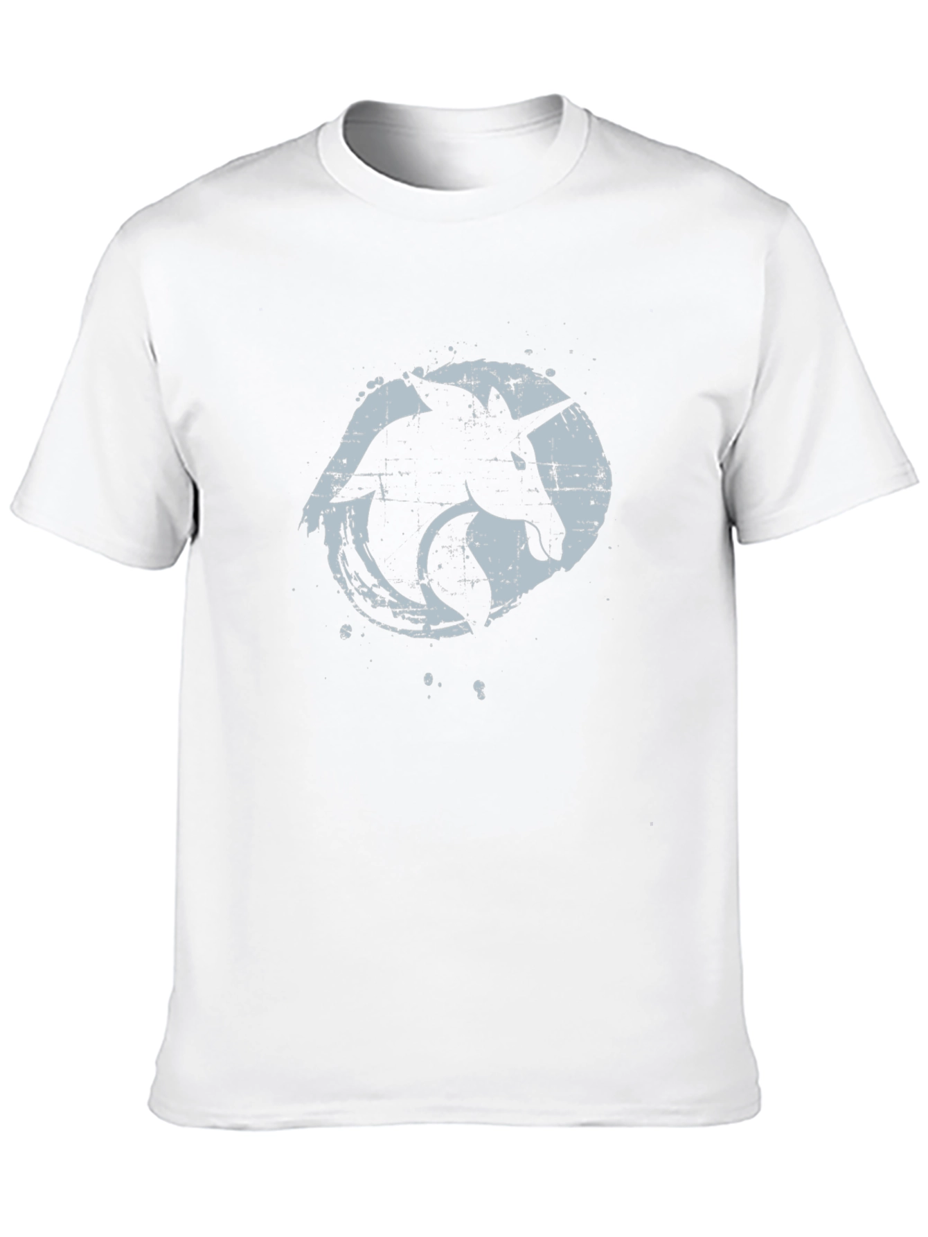 Unicorn Graphic Tee - Grunge Style