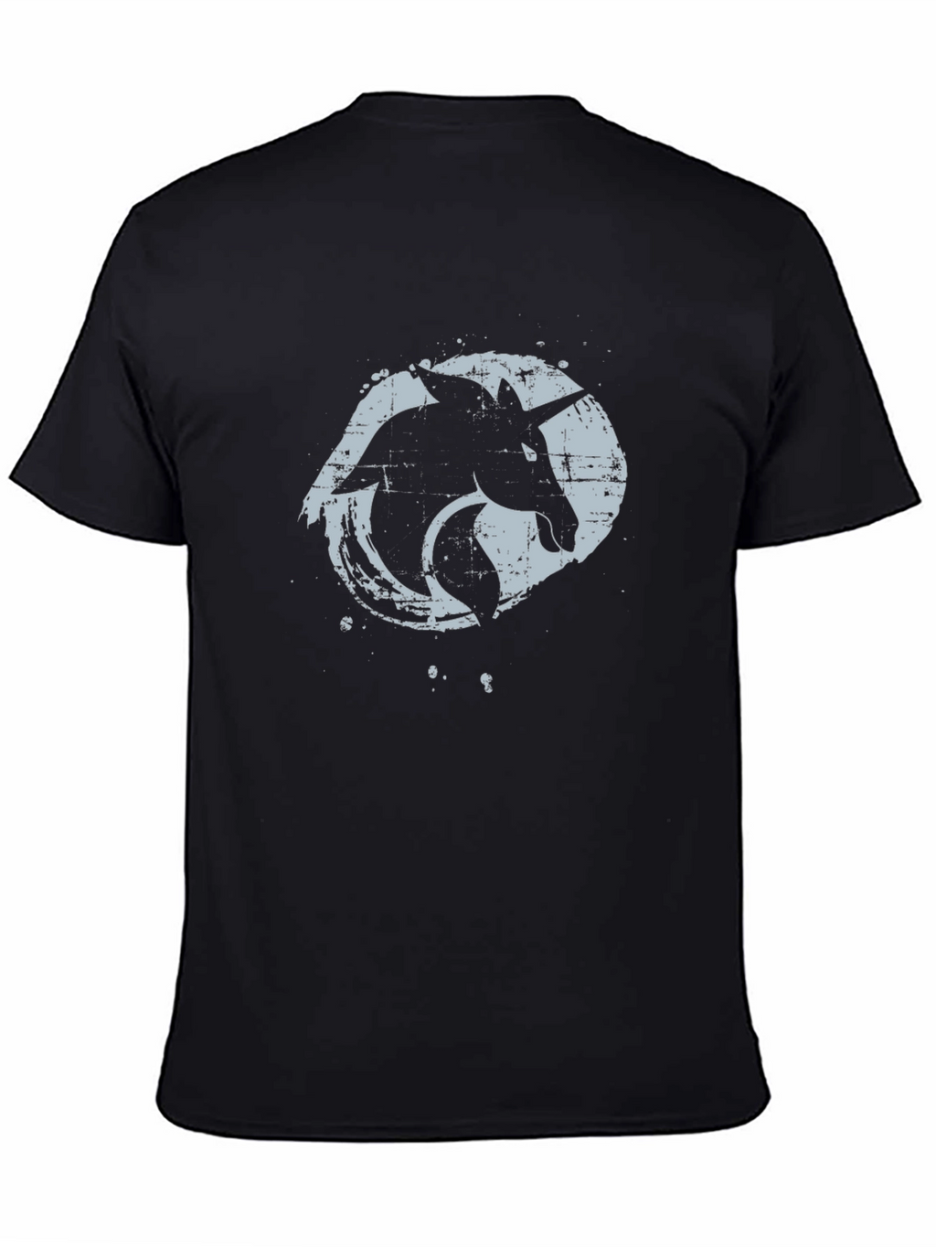 Unicorn Graphic Tee - Grunge Style