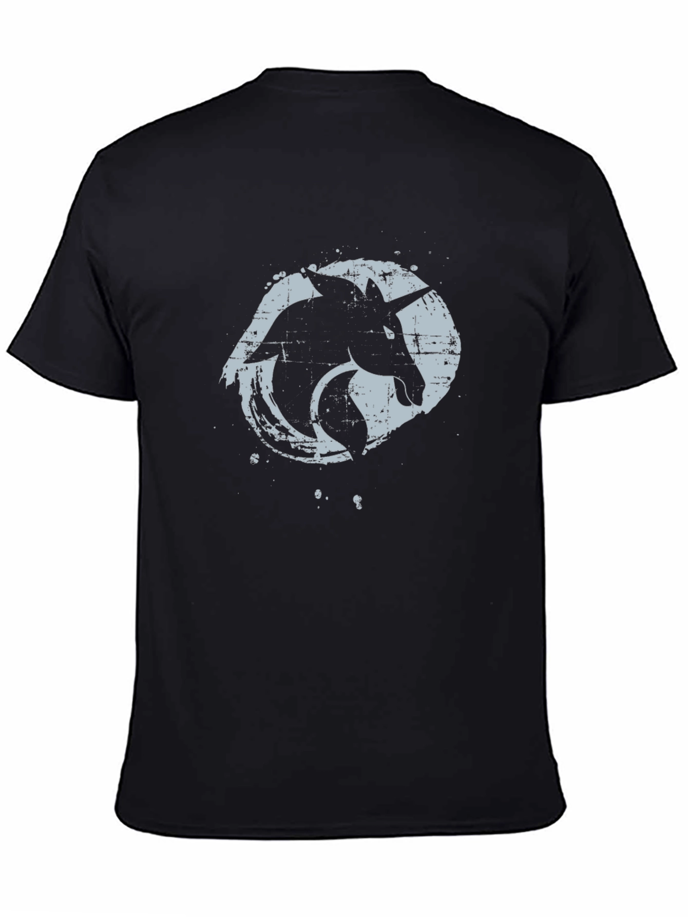 Unicorn Graphic Tee - Grunge Style