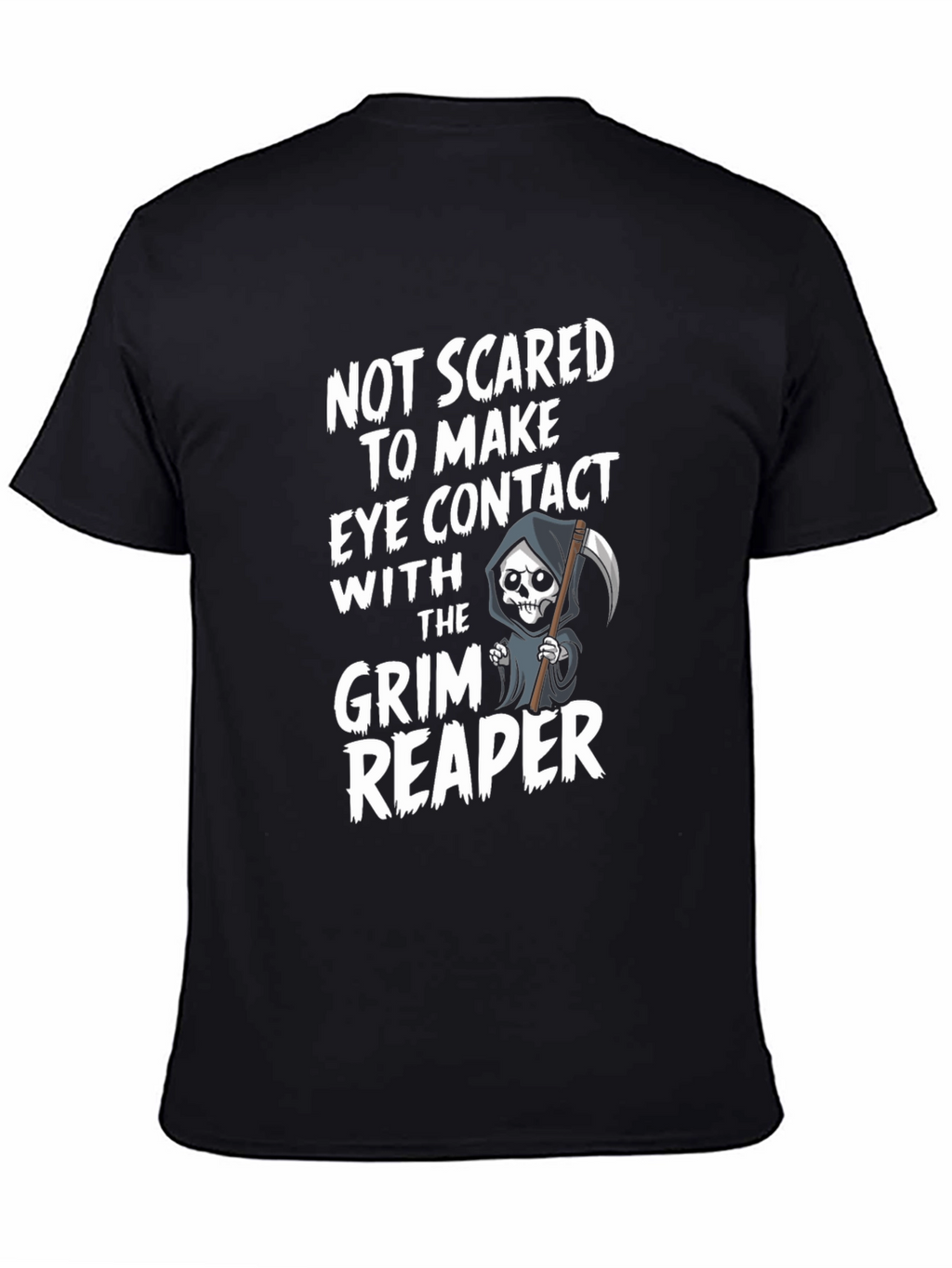 Grim Reaper Graphic T-Shirt - Halloween Spooky Tee
