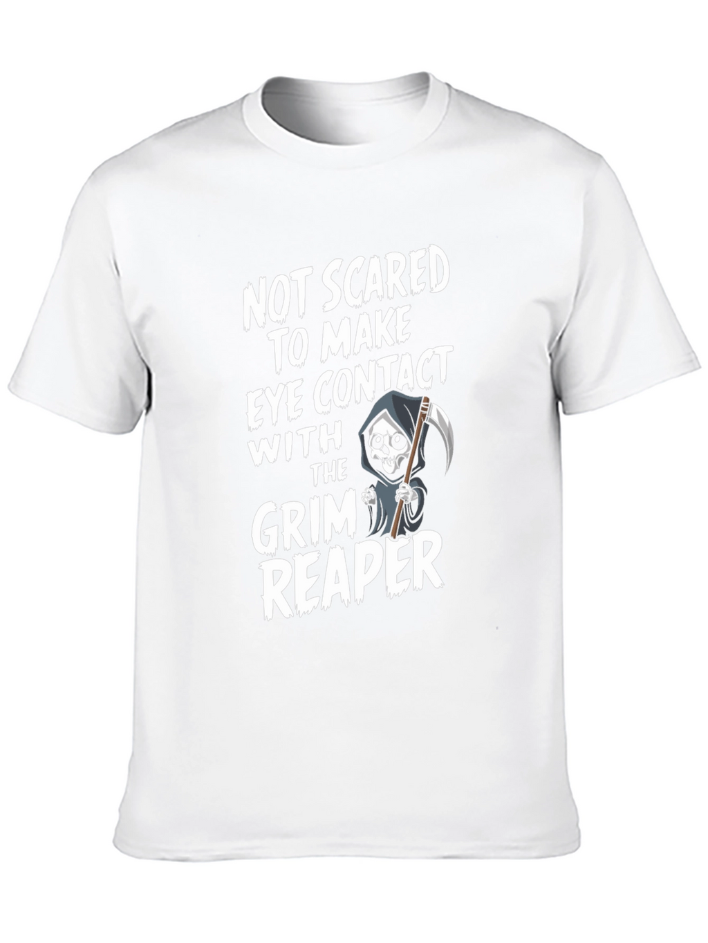 Grim Reaper Graphic T-Shirt - Halloween Spooky Tee