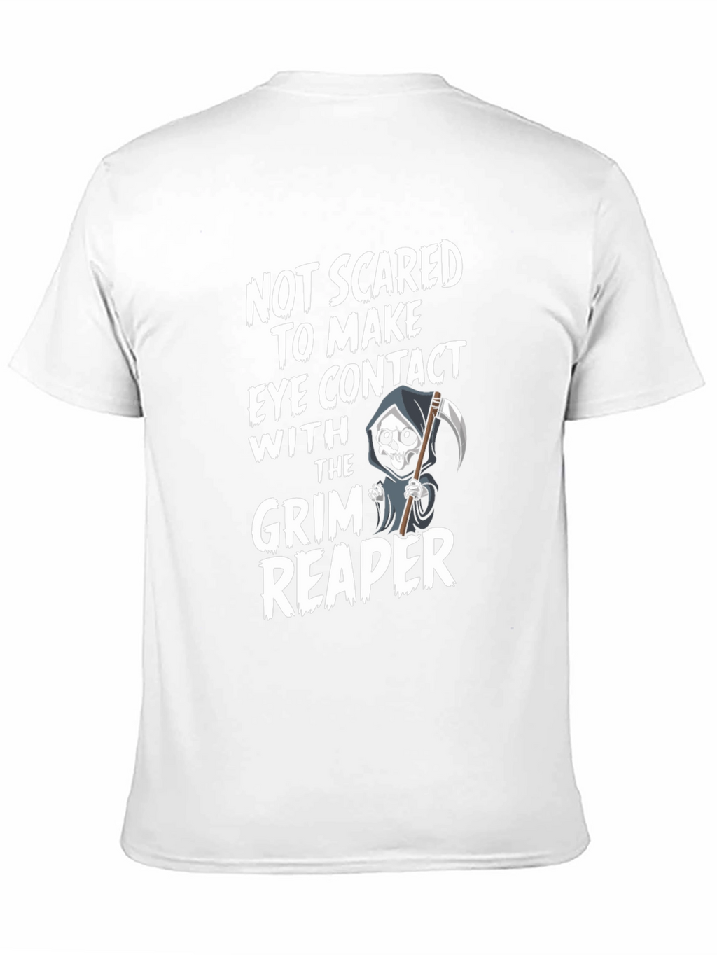 Grim Reaper Graphic T-Shirt - Halloween Spooky Tee
