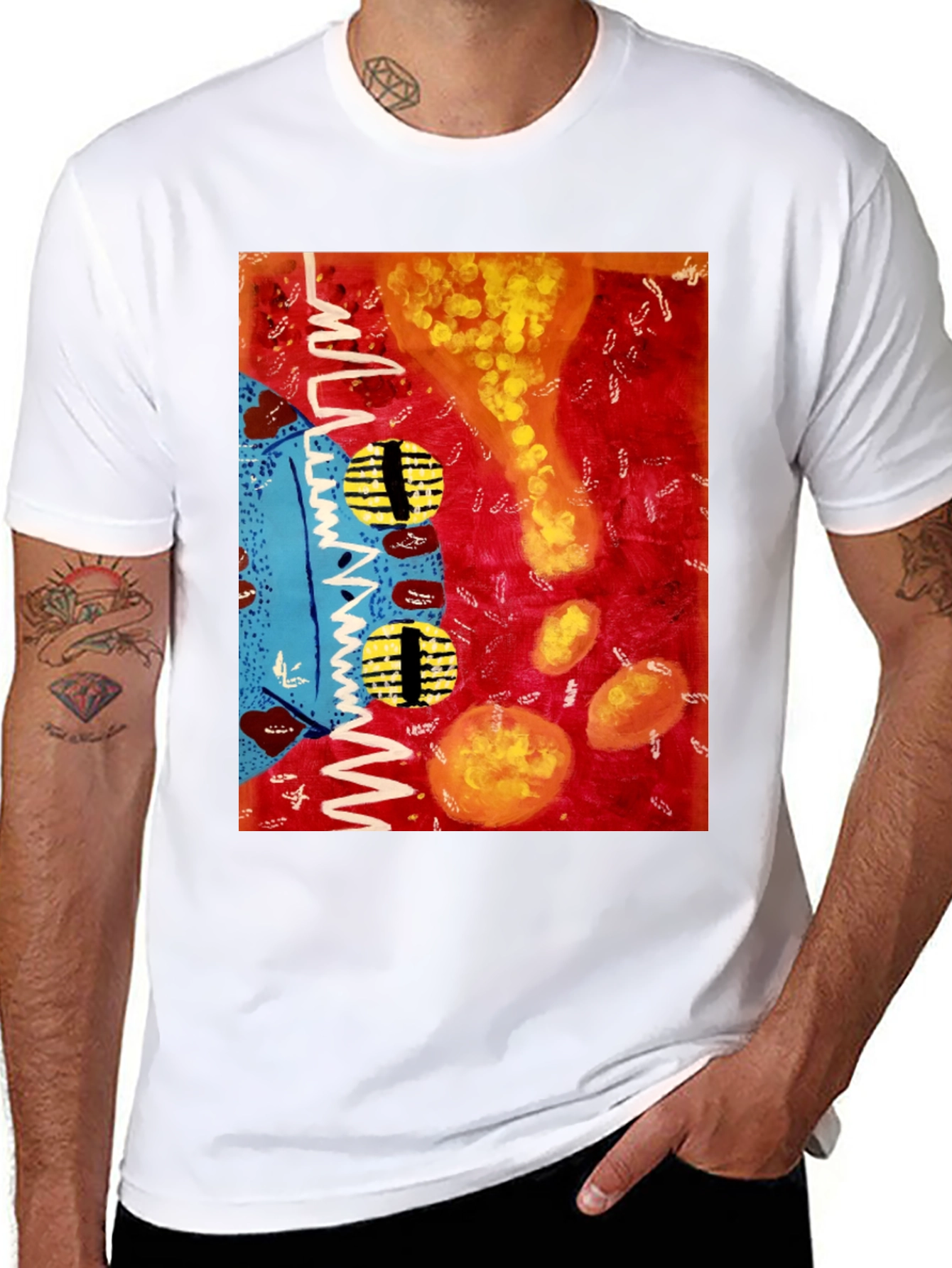 Abstract Art Tee - Bold & Unique Design