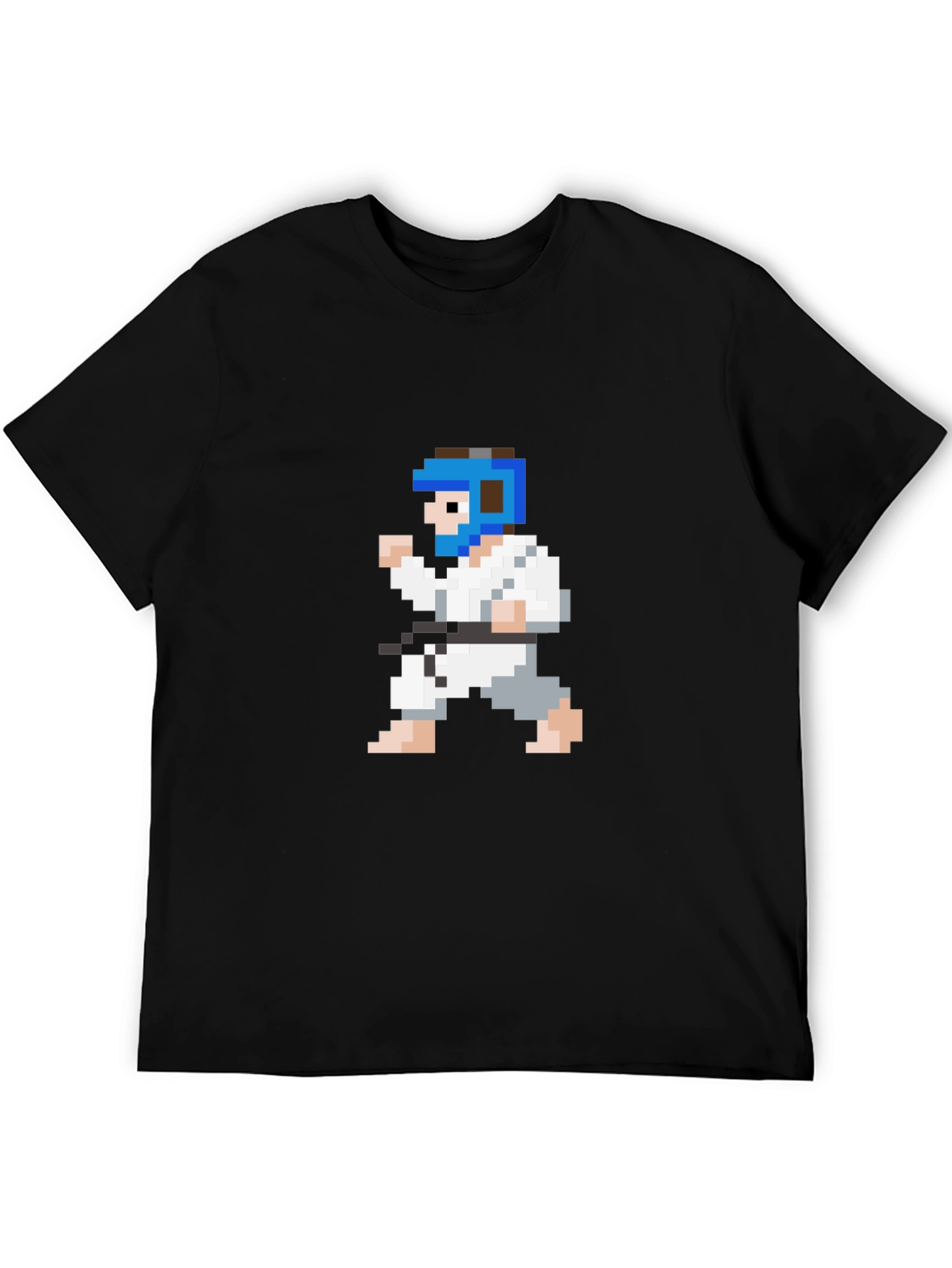 Pixel Karate T-Shirt - Retro Martial Arts Tee