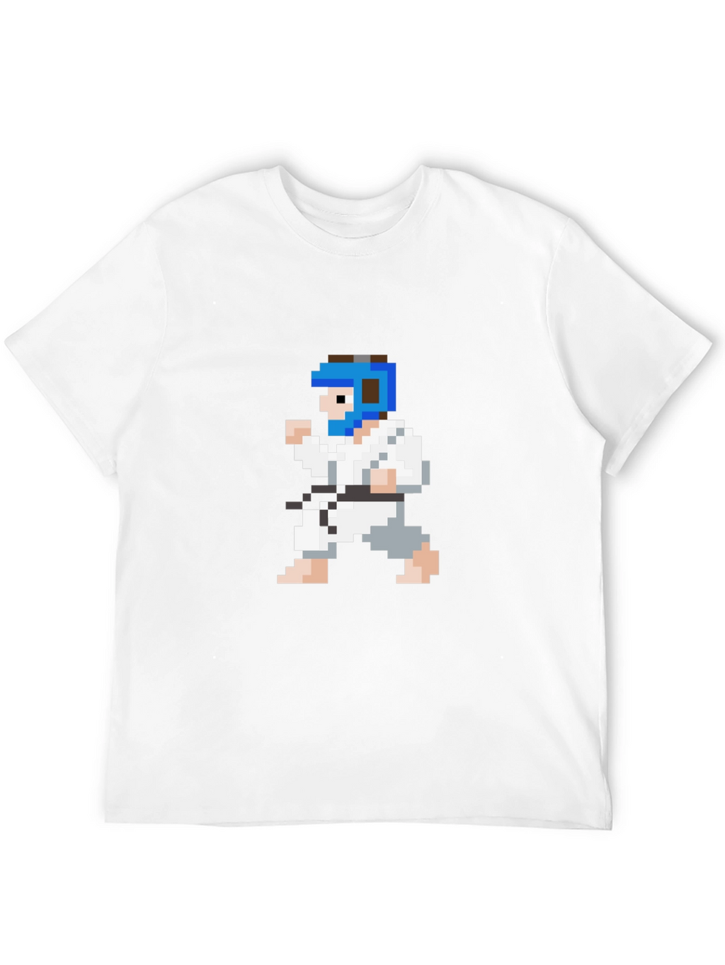 Pixel Karate T-Shirt - Retro Martial Arts Tee