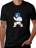 Pixel Karate T-Shirt - Retro Martial Arts Tee