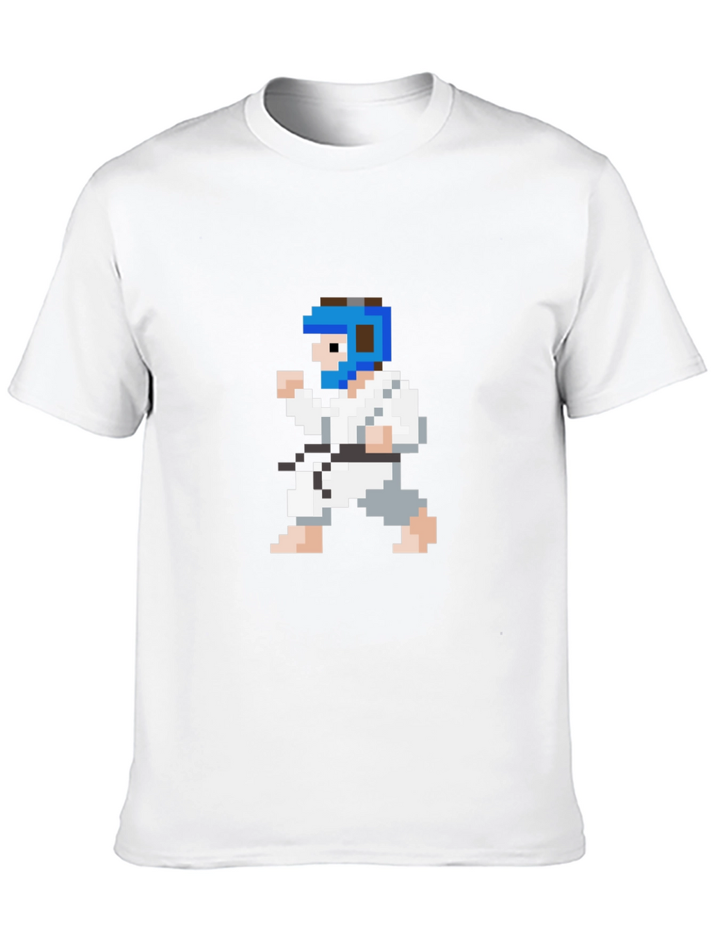 Pixel Karate T-Shirt - Retro Martial Arts Tee