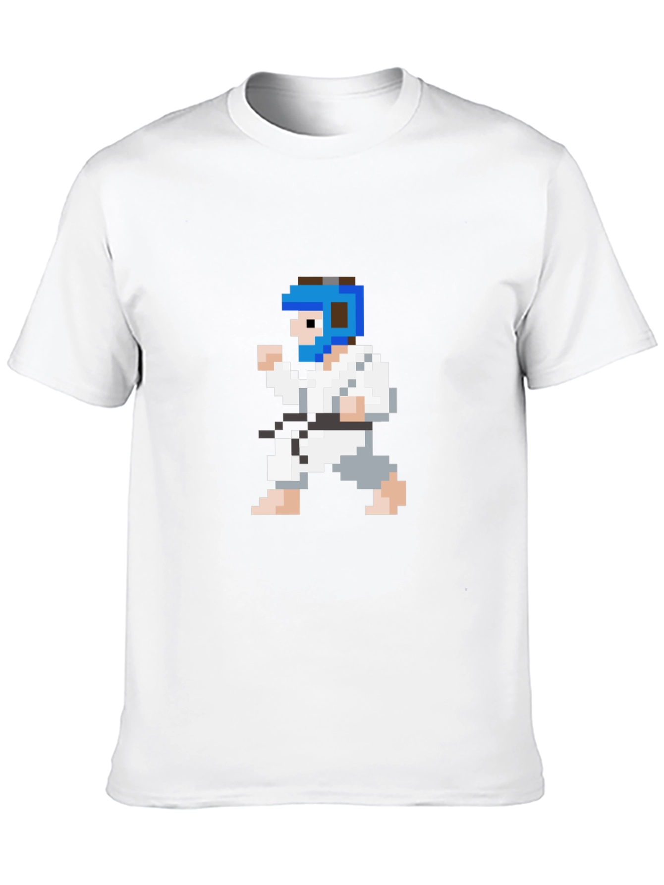 Pixel Karate T-Shirt - Retro Martial Arts Tee
