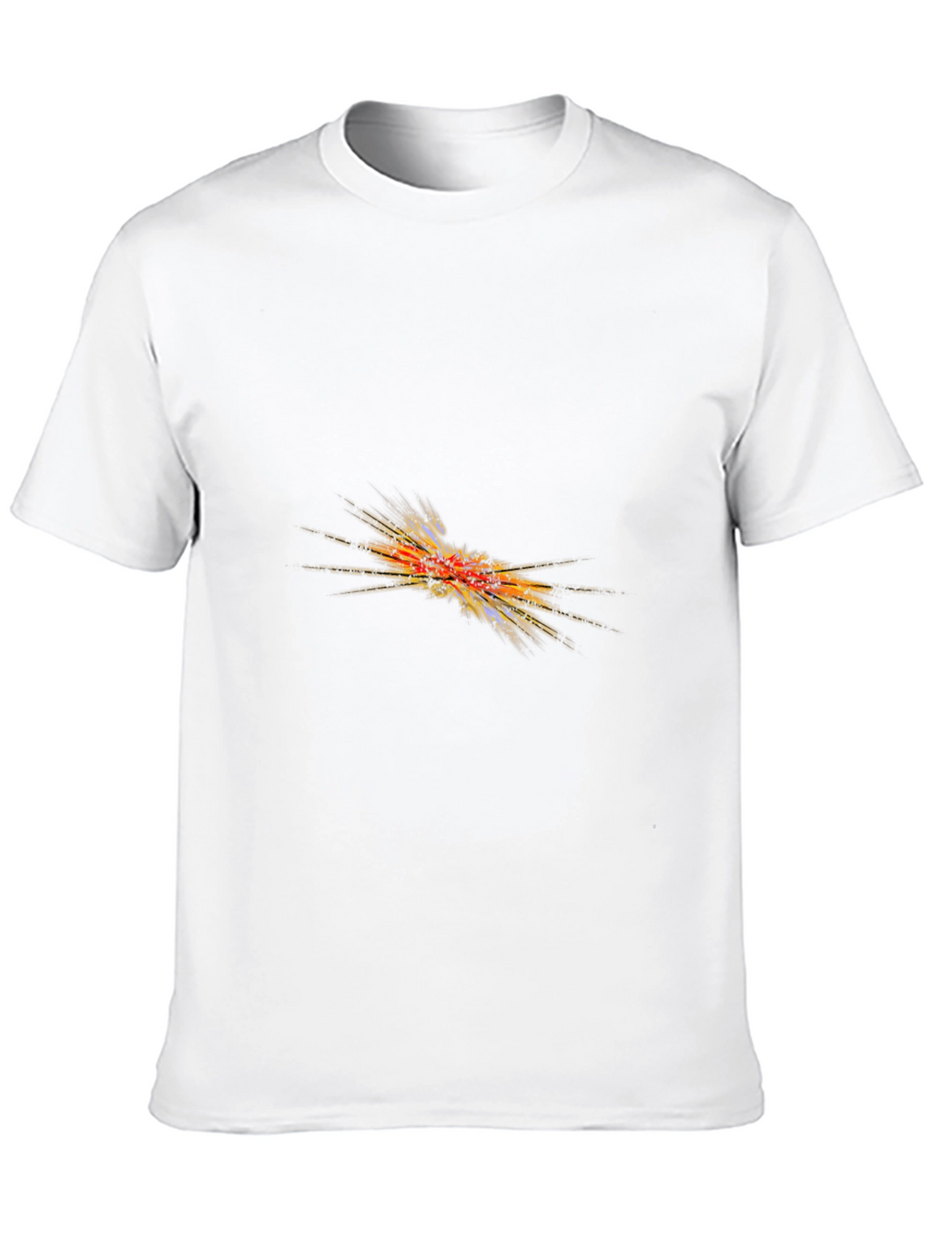 Explosion Graphic Black T-Shirt