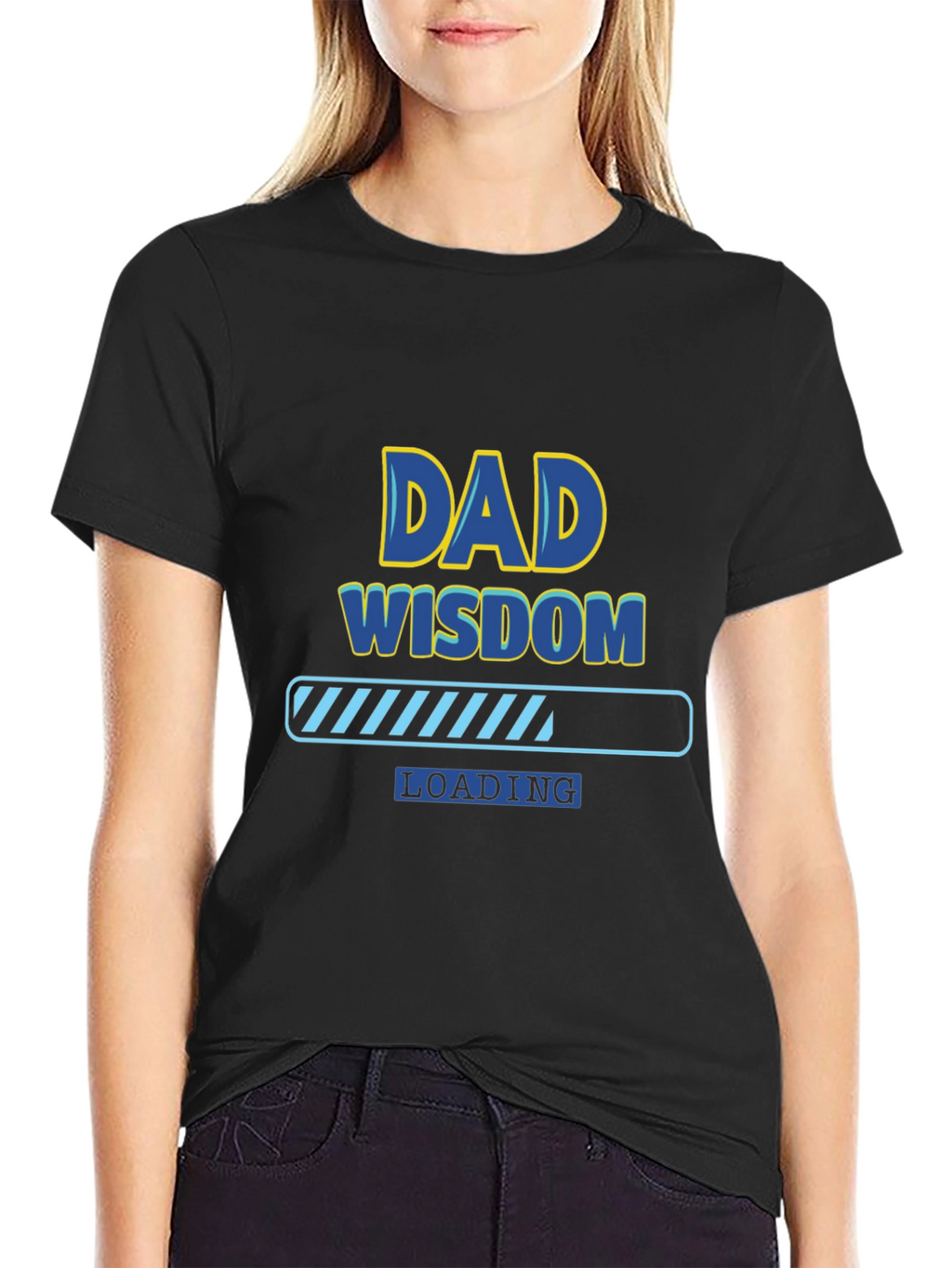 Dad Wisdom Loading T-Shirt - Funny Fathers Day Tee