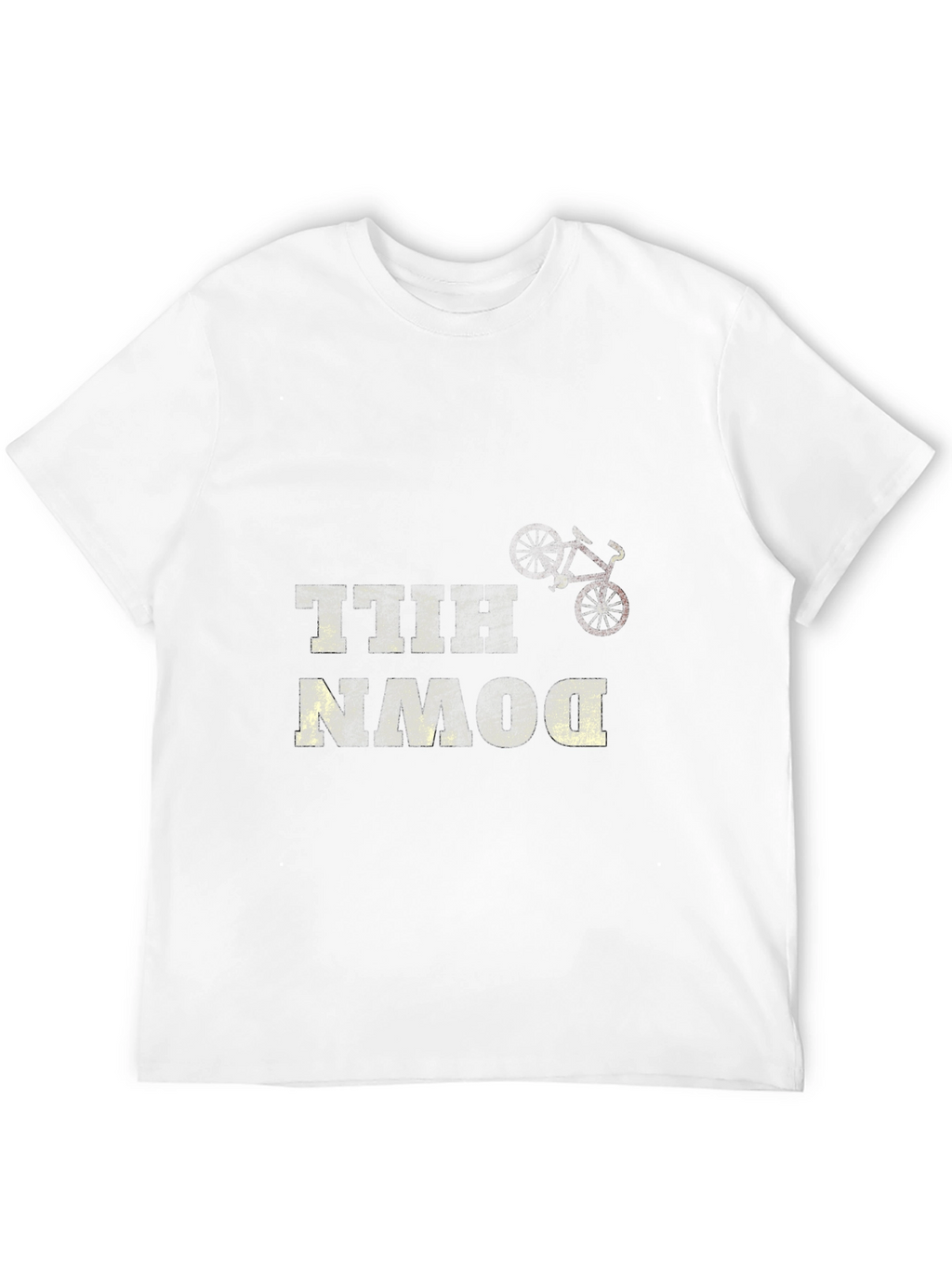 Downhill Bike T-Shirt - Black Graphic Tee