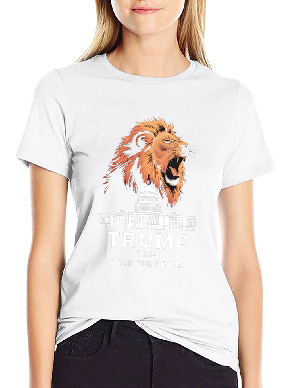 Trump 2024 Lead The Pride Graphic Tee