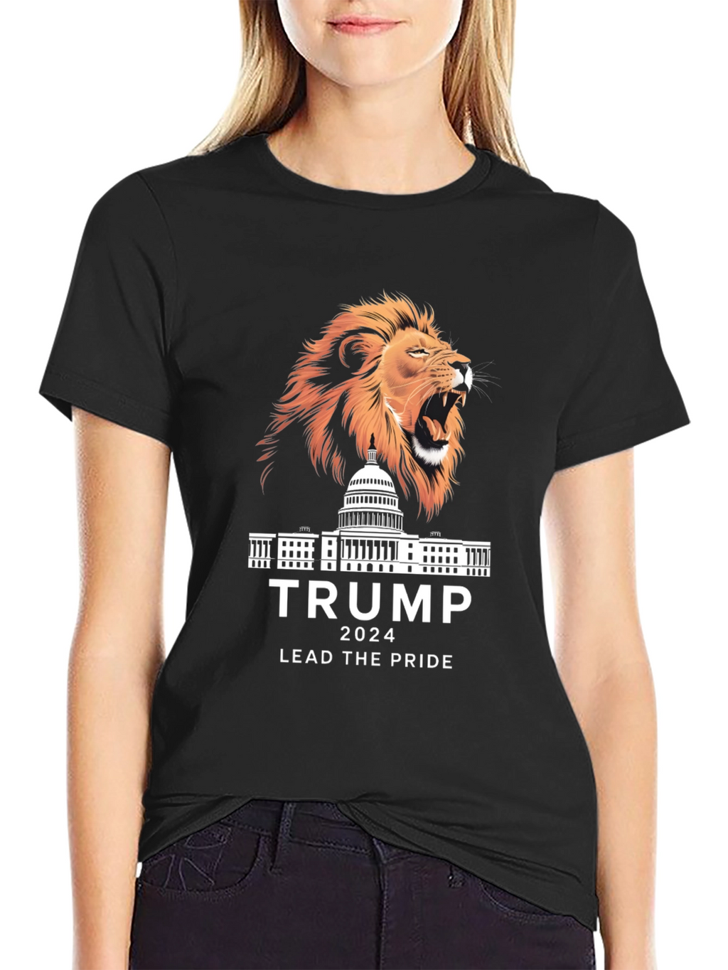 Trump 2024 Lead The Pride Graphic Tee
