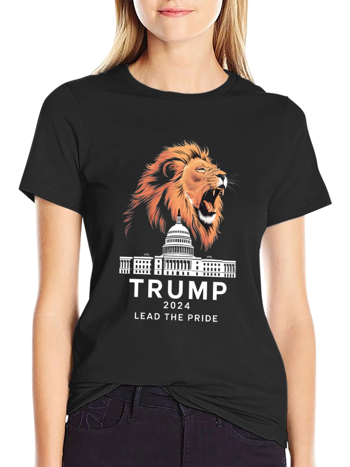 Trump 2024 Lead The Pride Graphic Tee