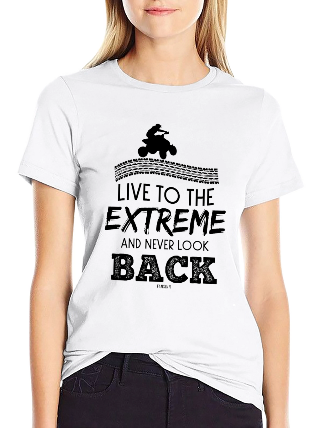 Live to the Extreme Black Graphic Tee