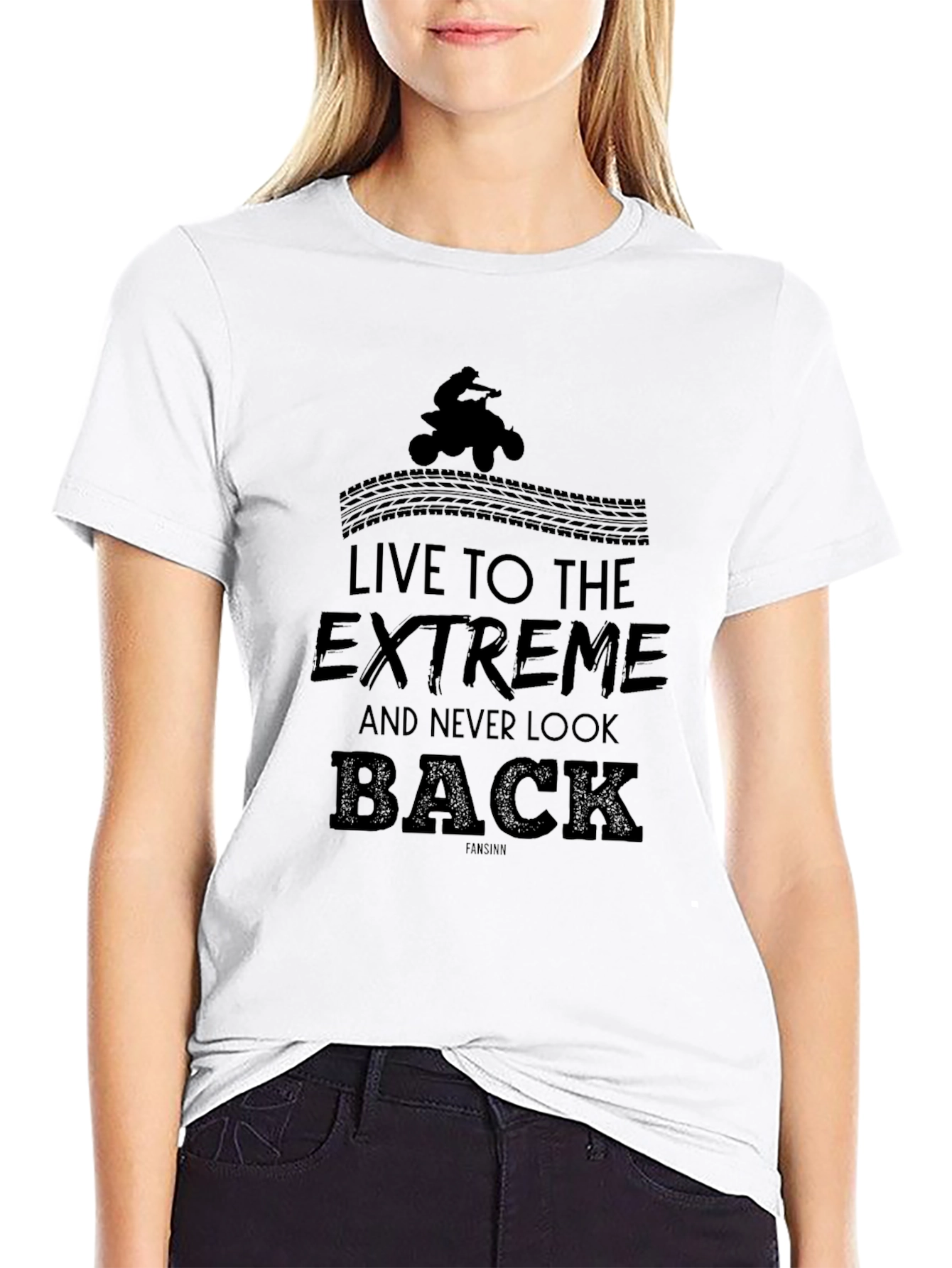 Live to the Extreme Black Graphic Tee