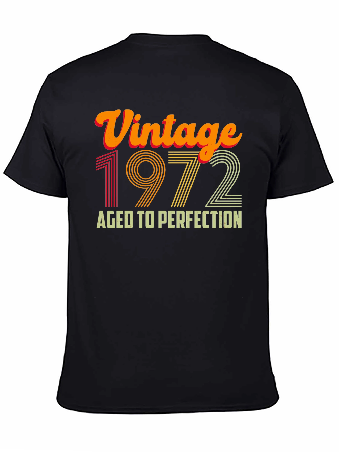 Vintage 1972 Aged to Perfection T-Shirt