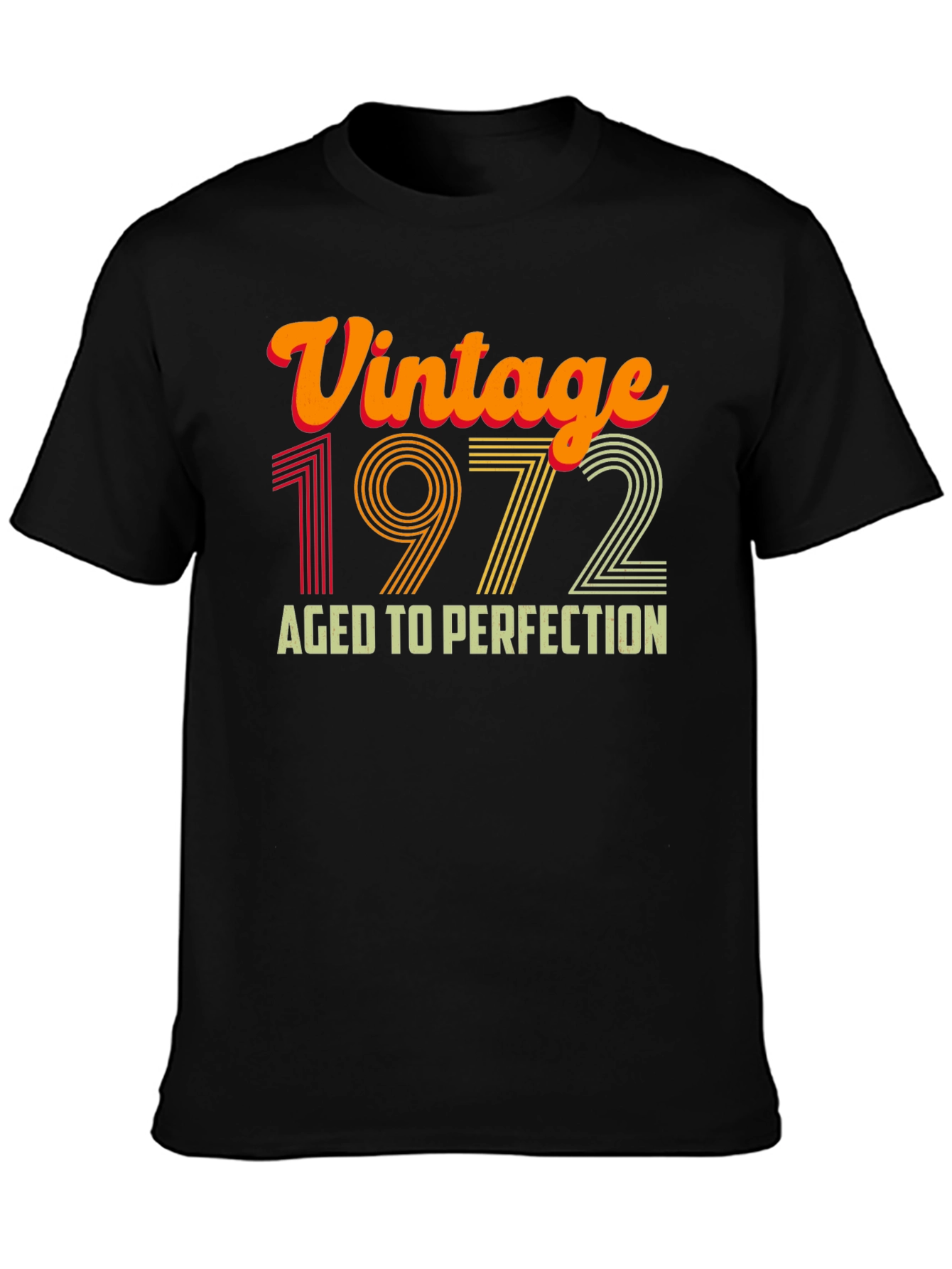Vintage 1972 Aged to Perfection T-Shirt
