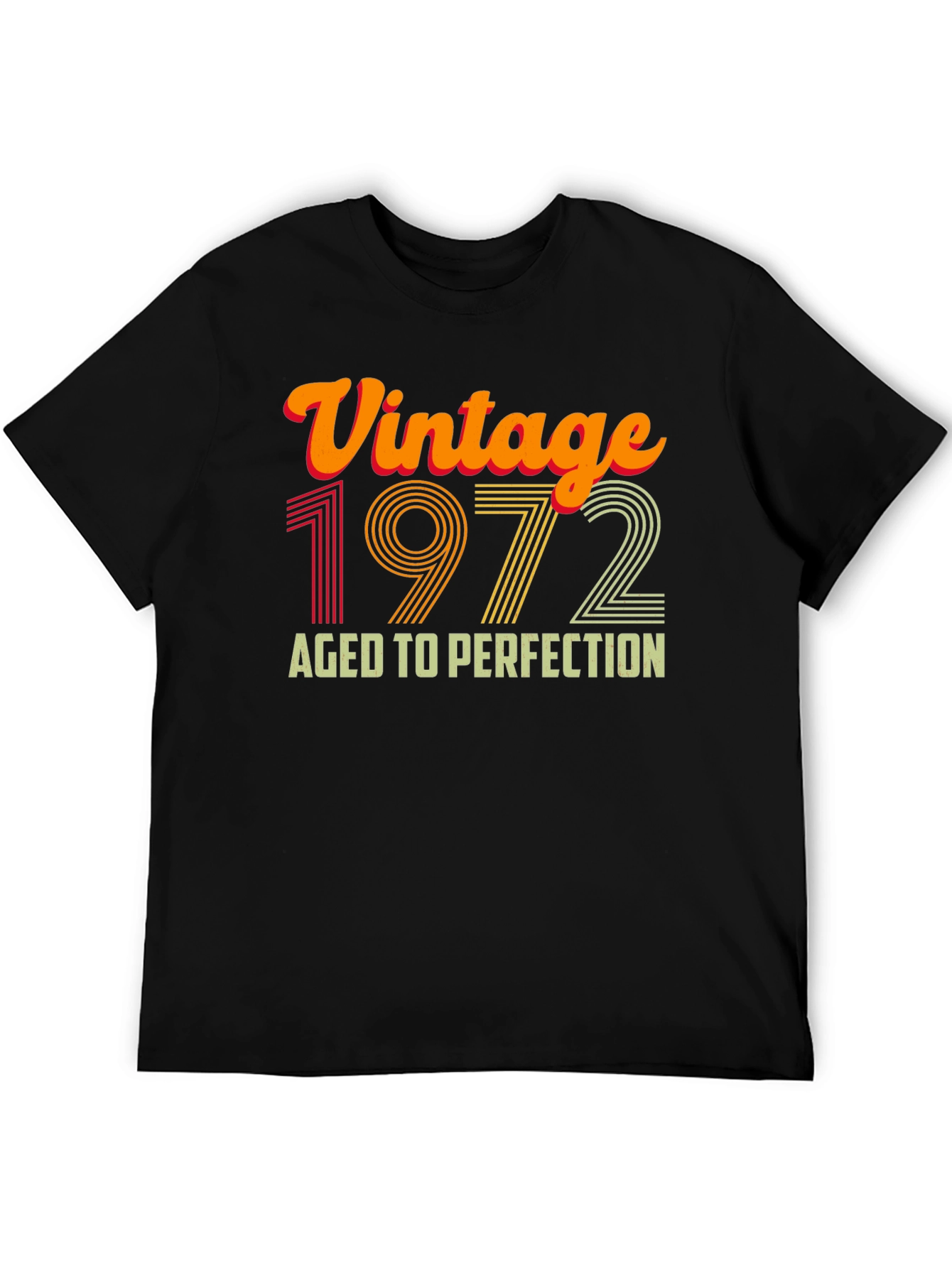 Vintage 1972 Aged to Perfection T-Shirt