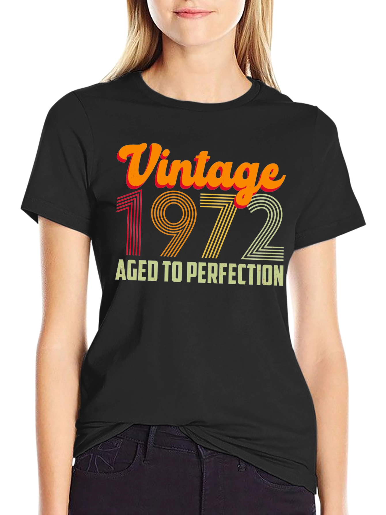 Vintage 1972 Aged to Perfection T-Shirt