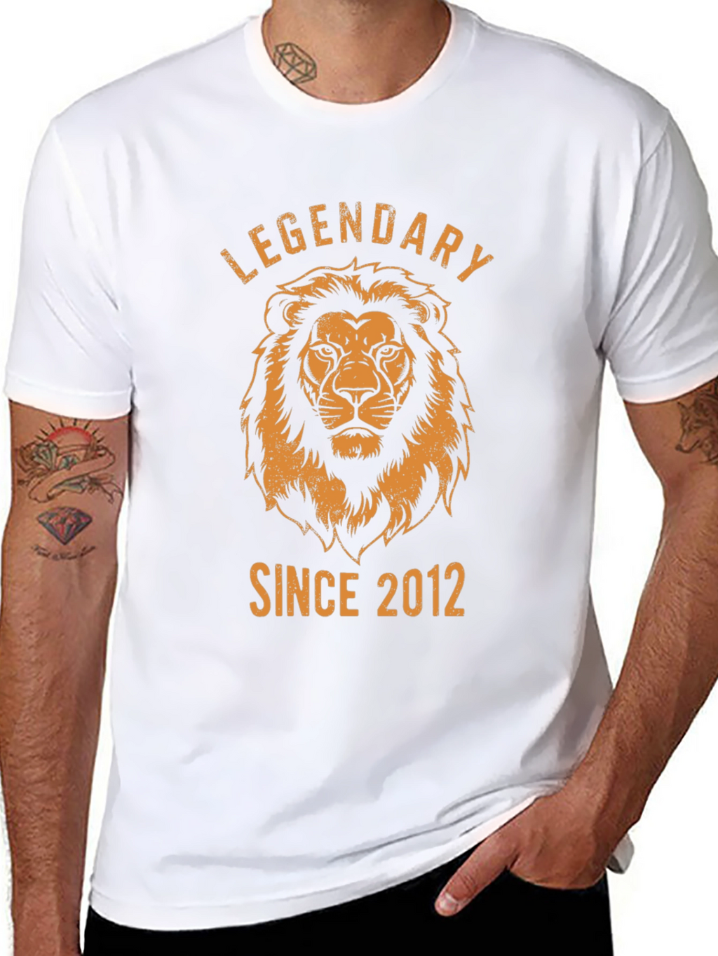 Legendary Since 2012 Lion Graphic Tee