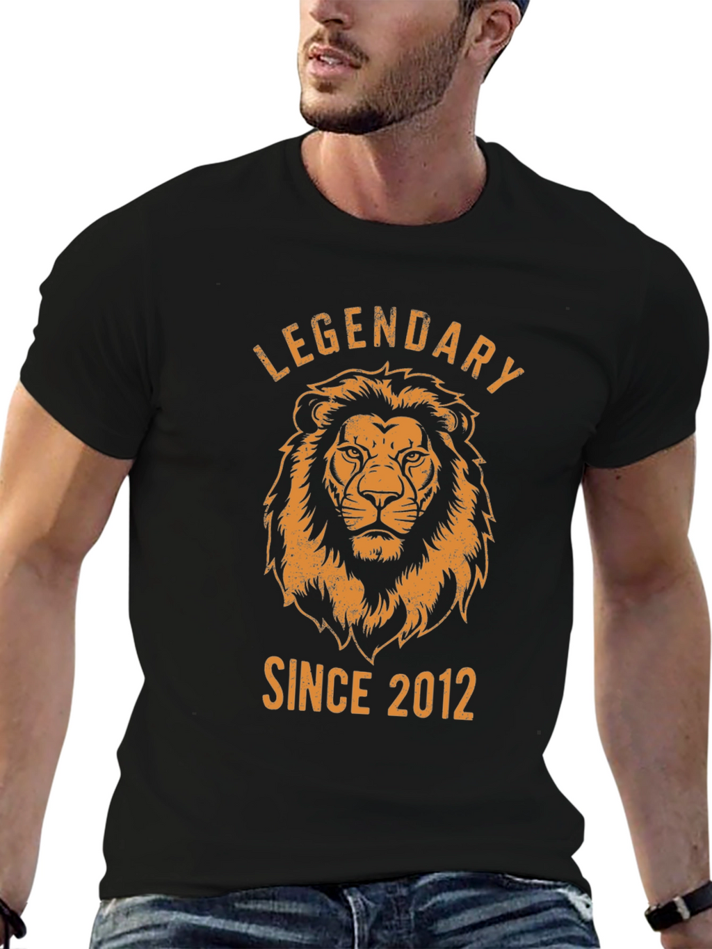 Legendary Since 2012 Lion Graphic Tee