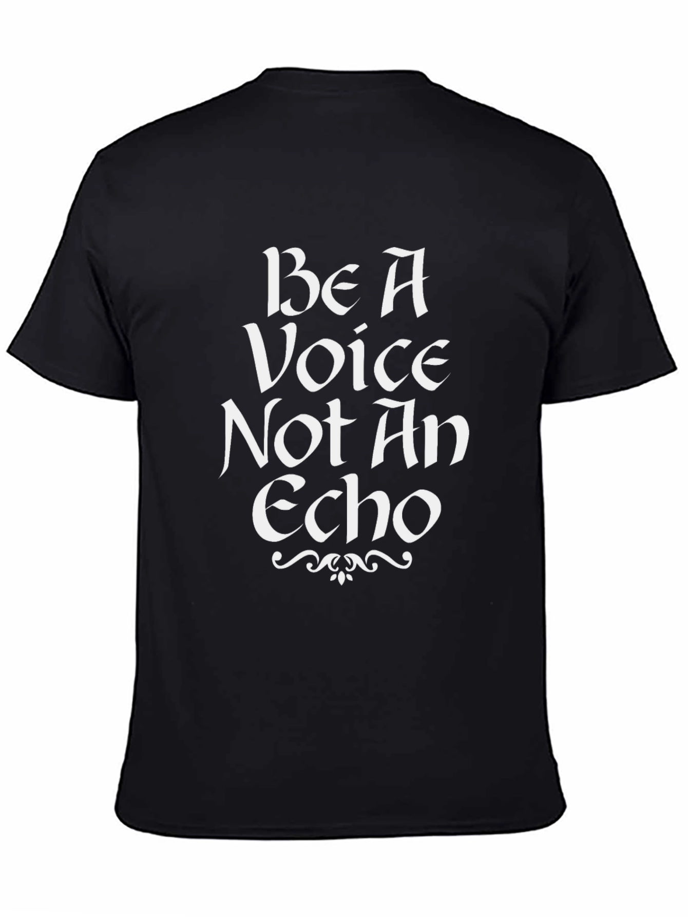 Be A Voice Graphic T-Shirt - Inspiring Statement Tee