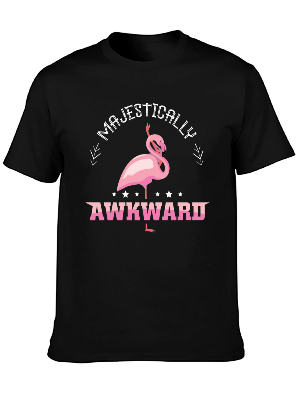 Majestically Awkward Flamingo T-Shirt