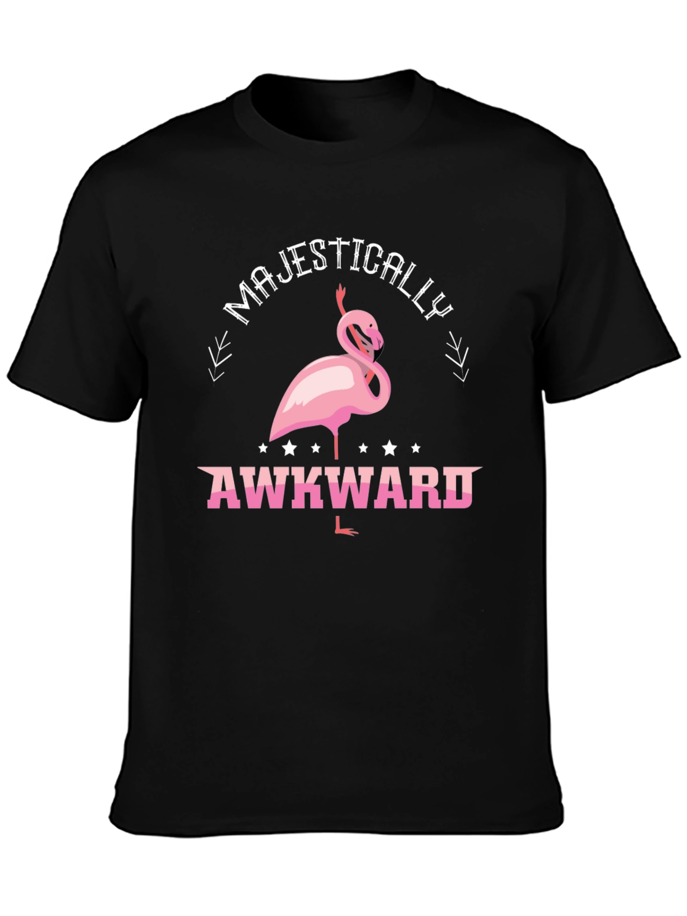 Majestically Awkward Flamingo T-Shirt