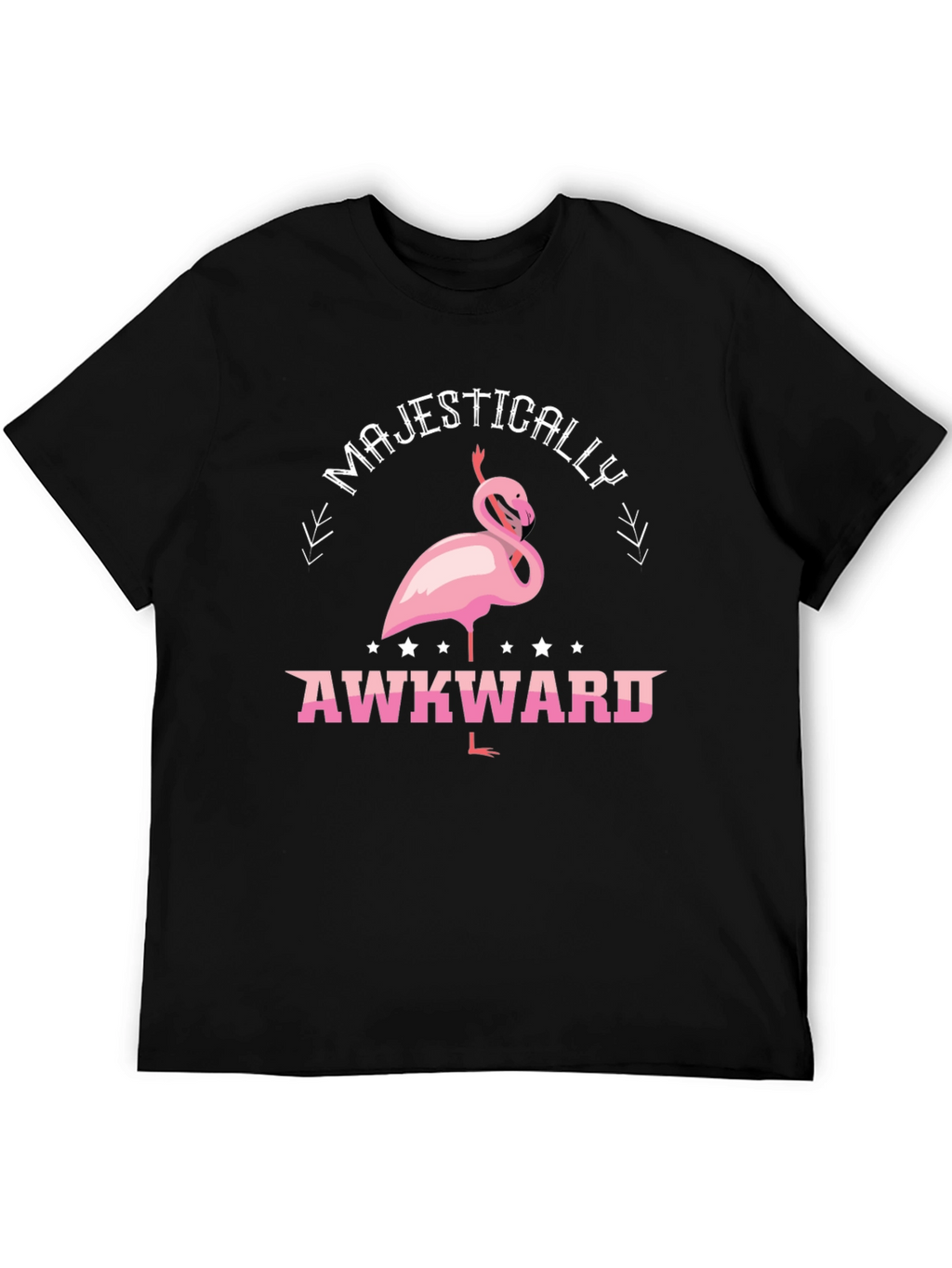 Majestically Awkward Flamingo T-Shirt