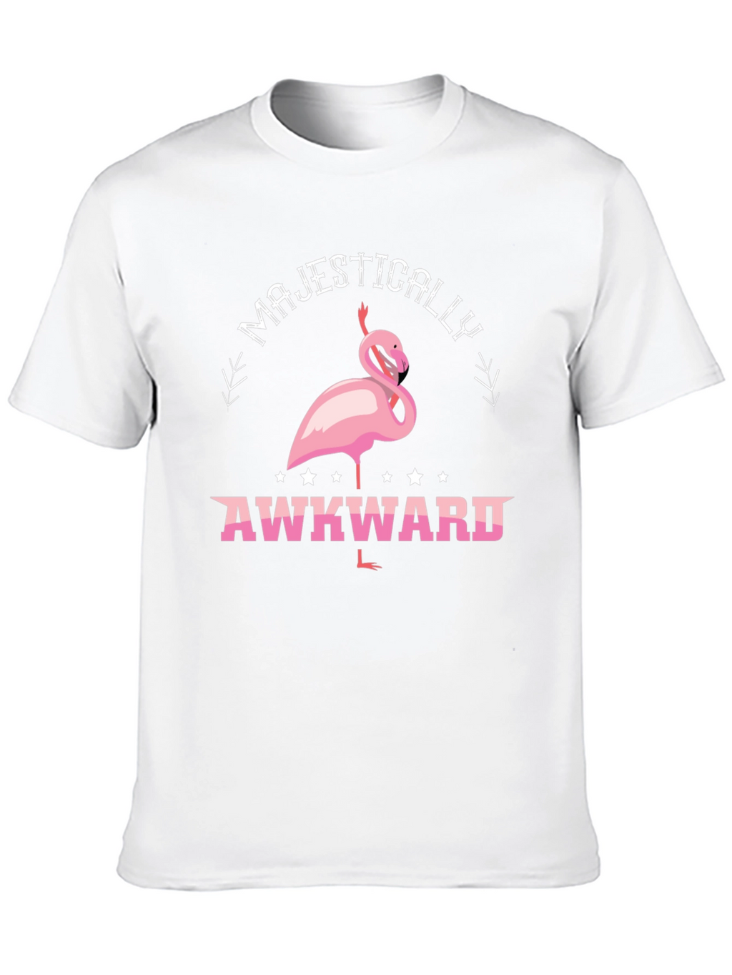 Majestically Awkward Flamingo T-Shirt