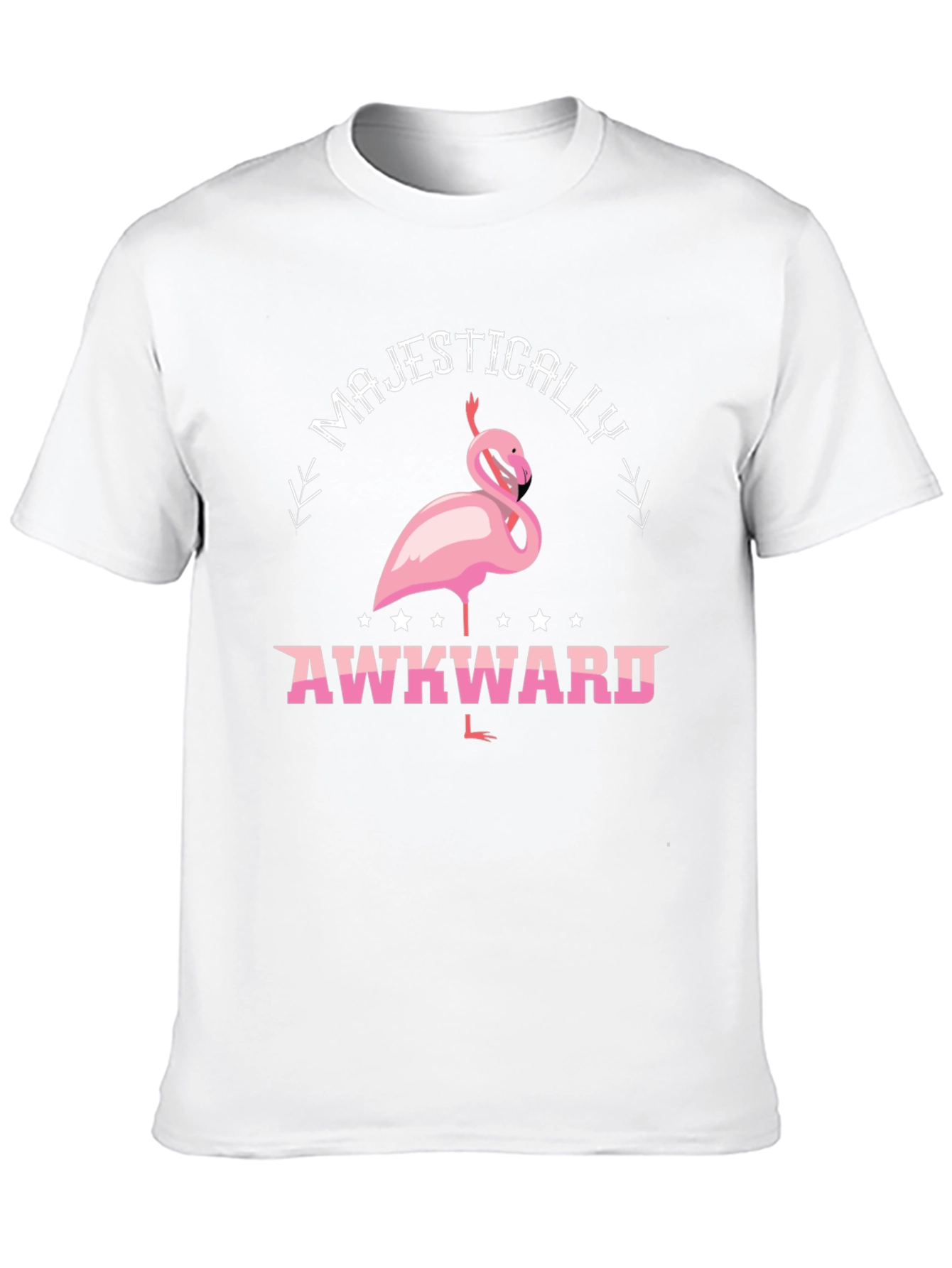 Majestically Awkward Flamingo T-Shirt