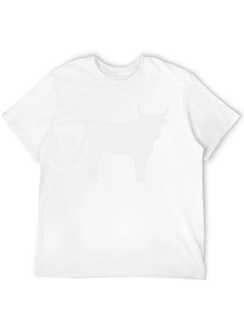 Bull Silhouette Black T-Shirt