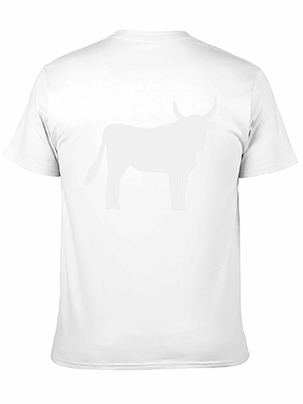 Bull Silhouette Black T-Shirt