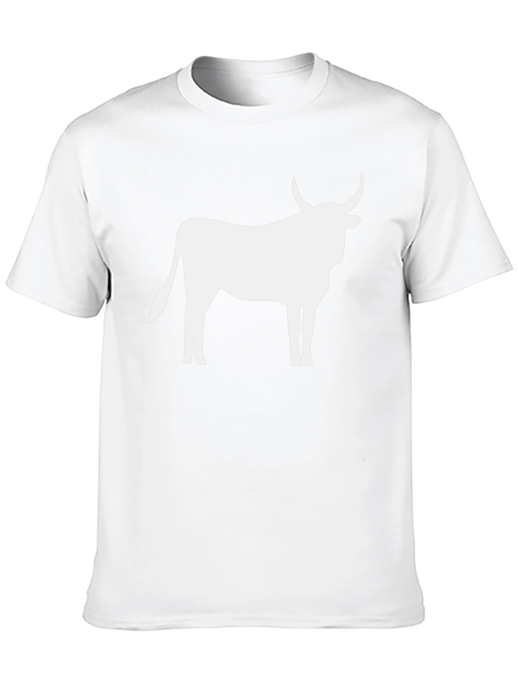 Bull Silhouette Black T-Shirt