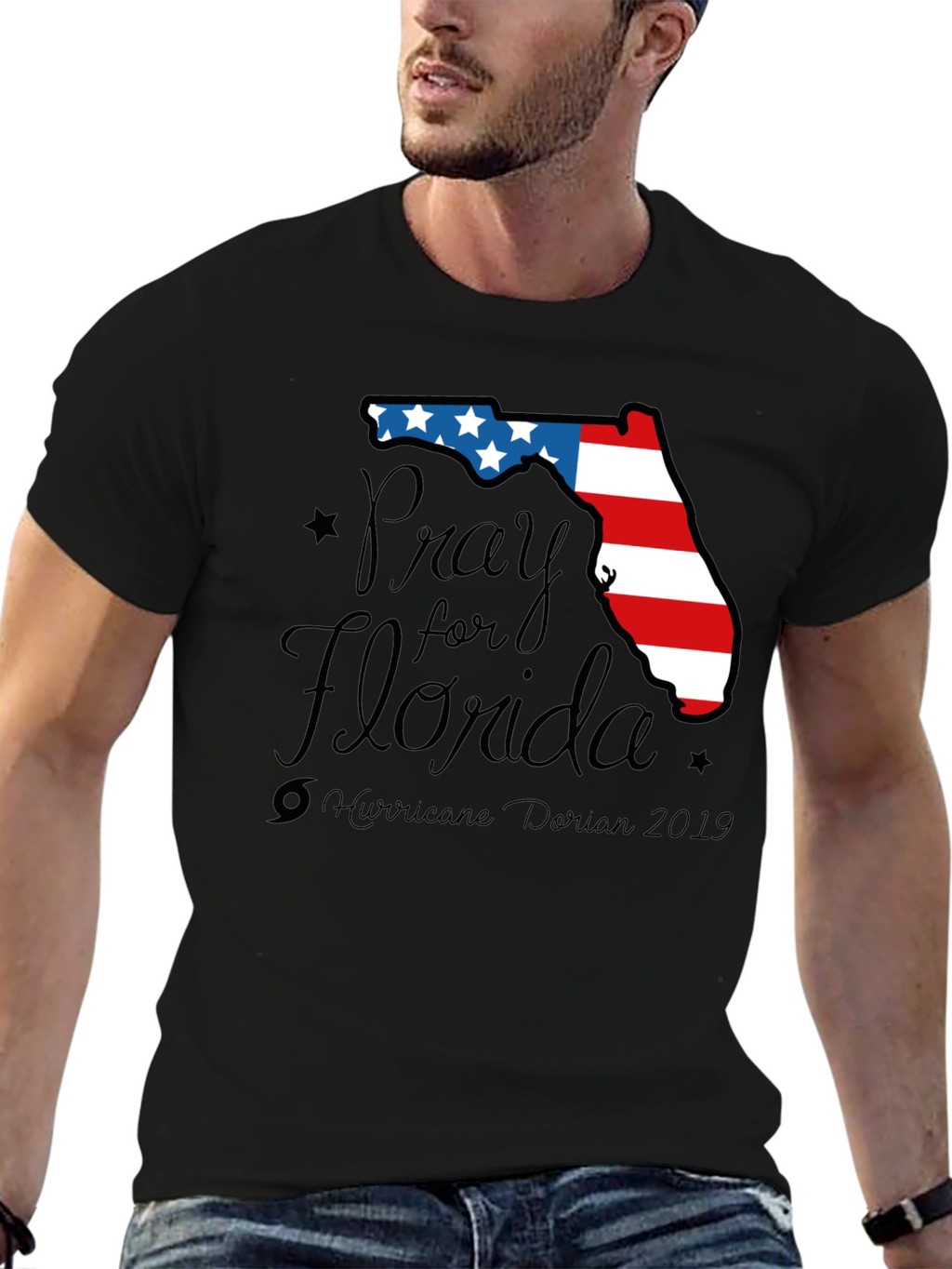 Pray for Florida T-Shirt Hurricane Dorian
