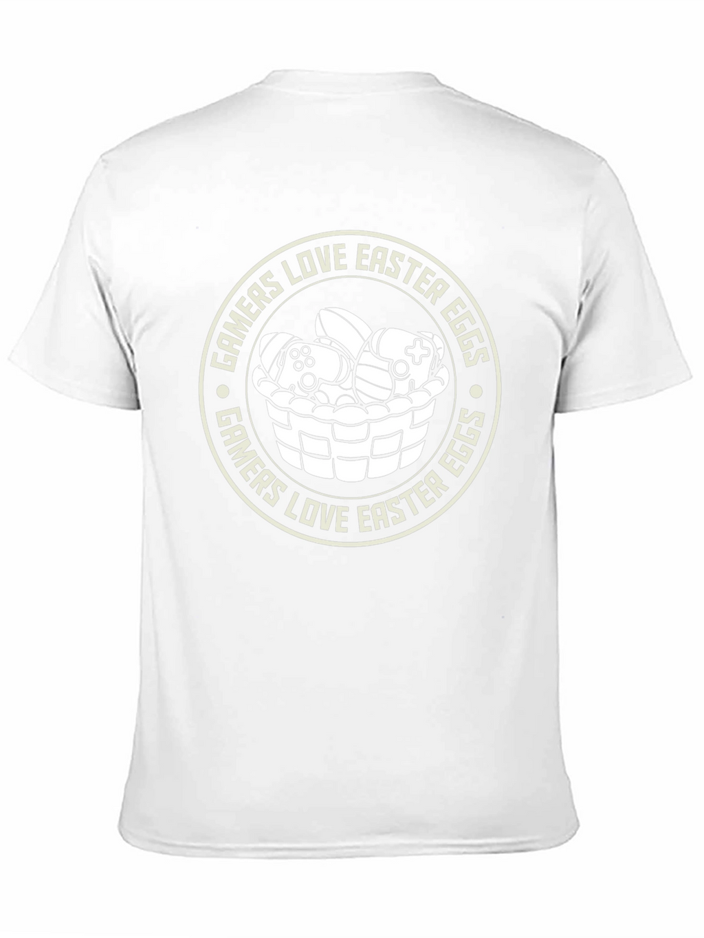 Gamers Love Easter Eggs Black T-Shirt